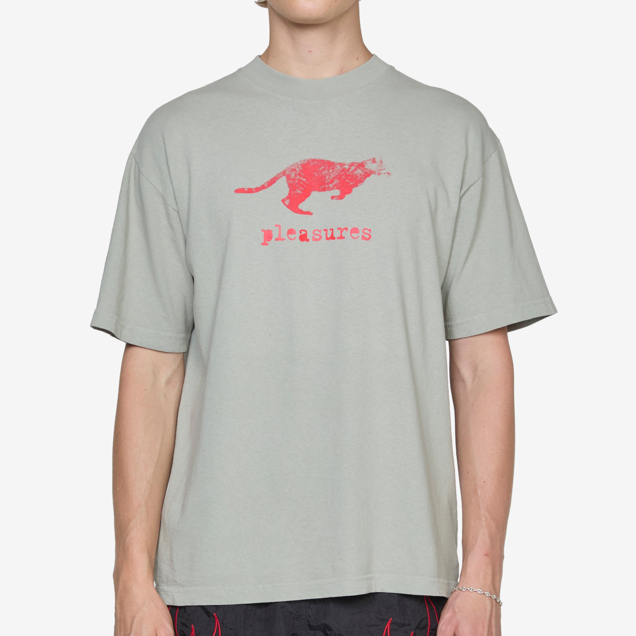 Sprint T-Shirt for Men & Women - Soft Comfortable Sage Green Cotton Tee - Casual Wear, Gym, Running, Outdoor Activities