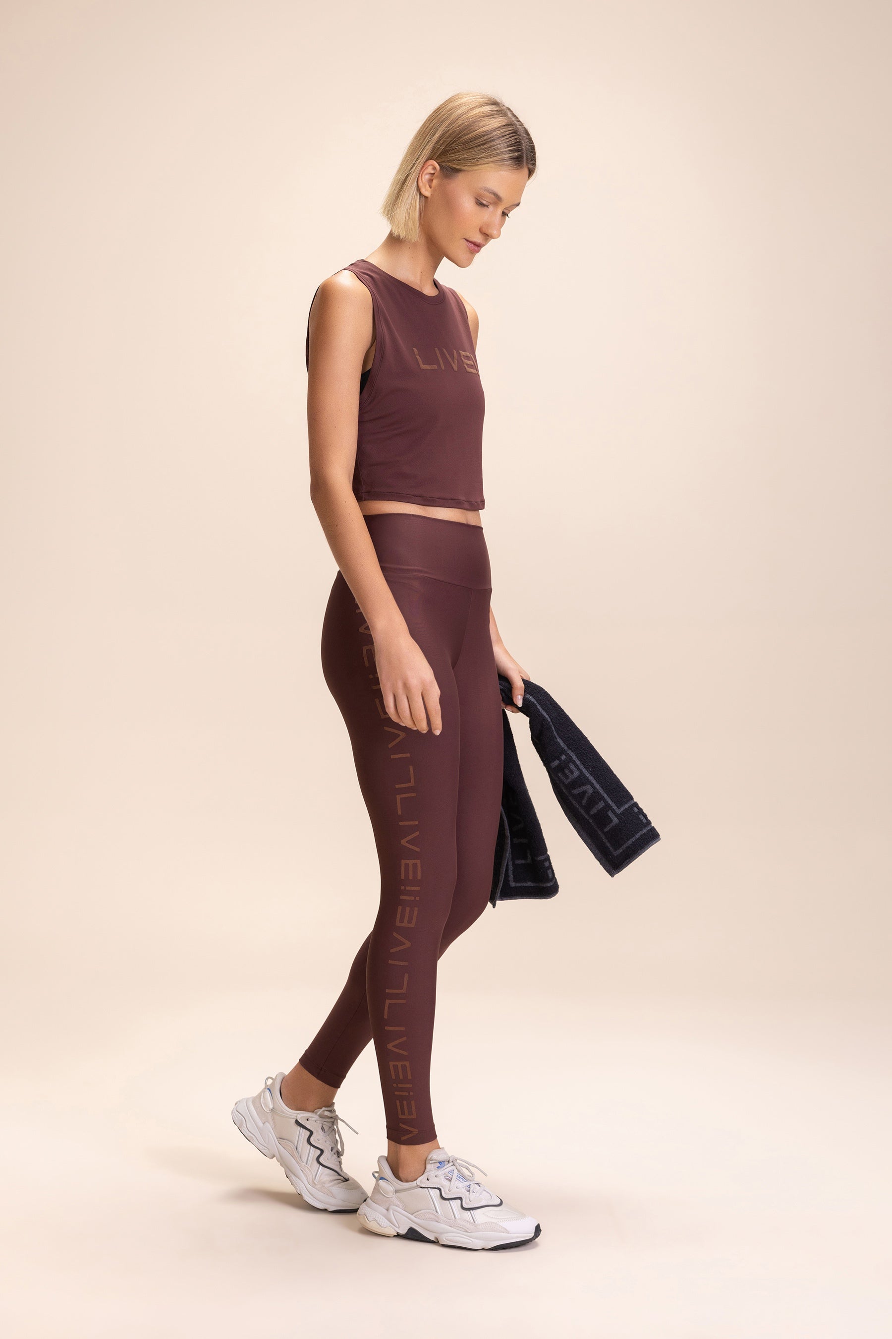 LIVE! Comfort Crop Tank Top for Women - Soft Breathable Summer Workout Top - Perfect for Yoga, Running & Gym