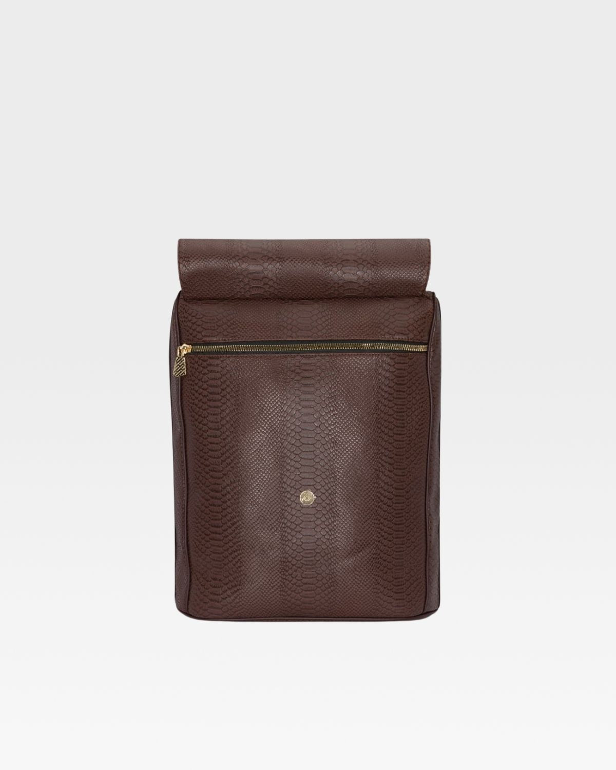 Apollo 1 Durable Laptop Backpack in Chocolate Brown - Perfect for Work, Travel & College Students | Water Resistant & Spacious Design