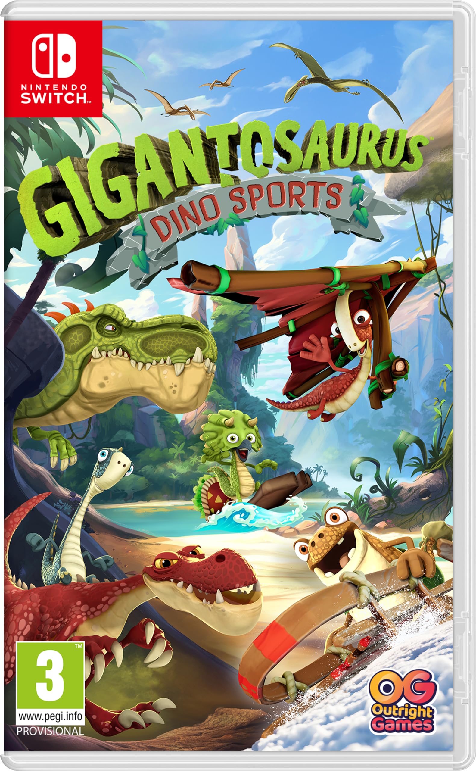 Gigantosaurus: Dino Sports - Nintendo Switch Game | Fun Dinosaur Adventure for Kids | Perfect for Family Game Nights & Birthday Gifts