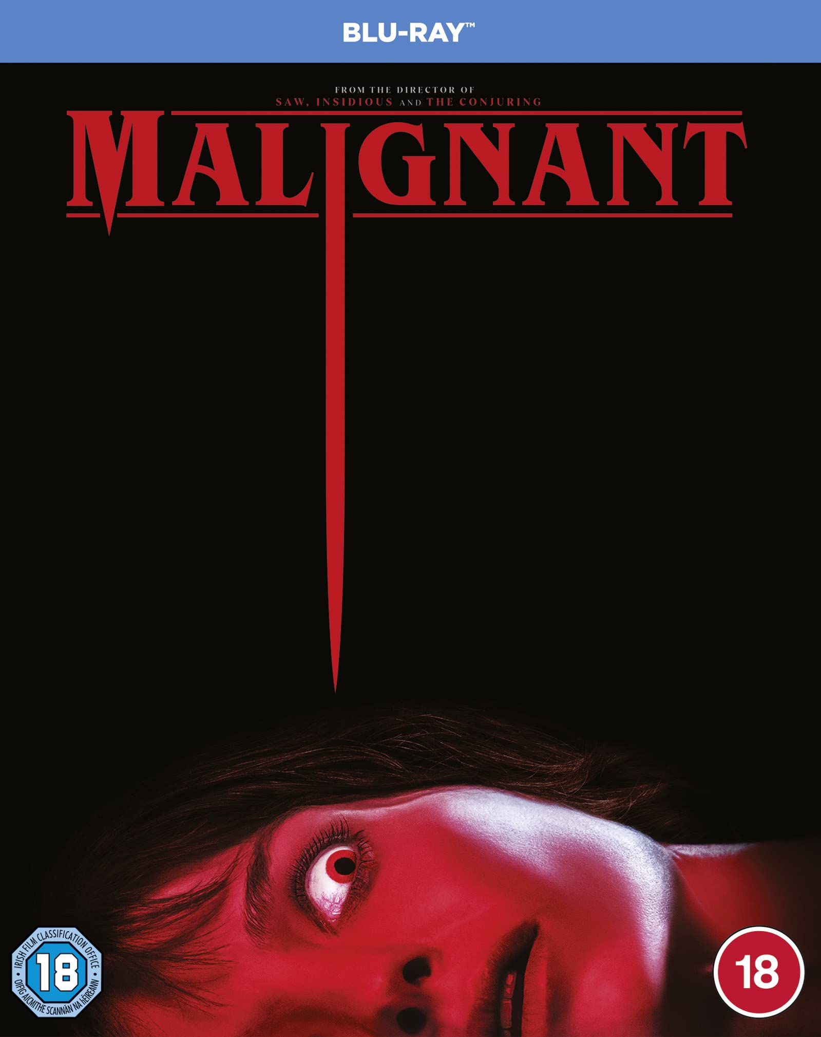 Malignant (2021) Blu-ray - Region Free Horror Movie - Perfect for Halloween Movie Nights & Thriller Film Collections