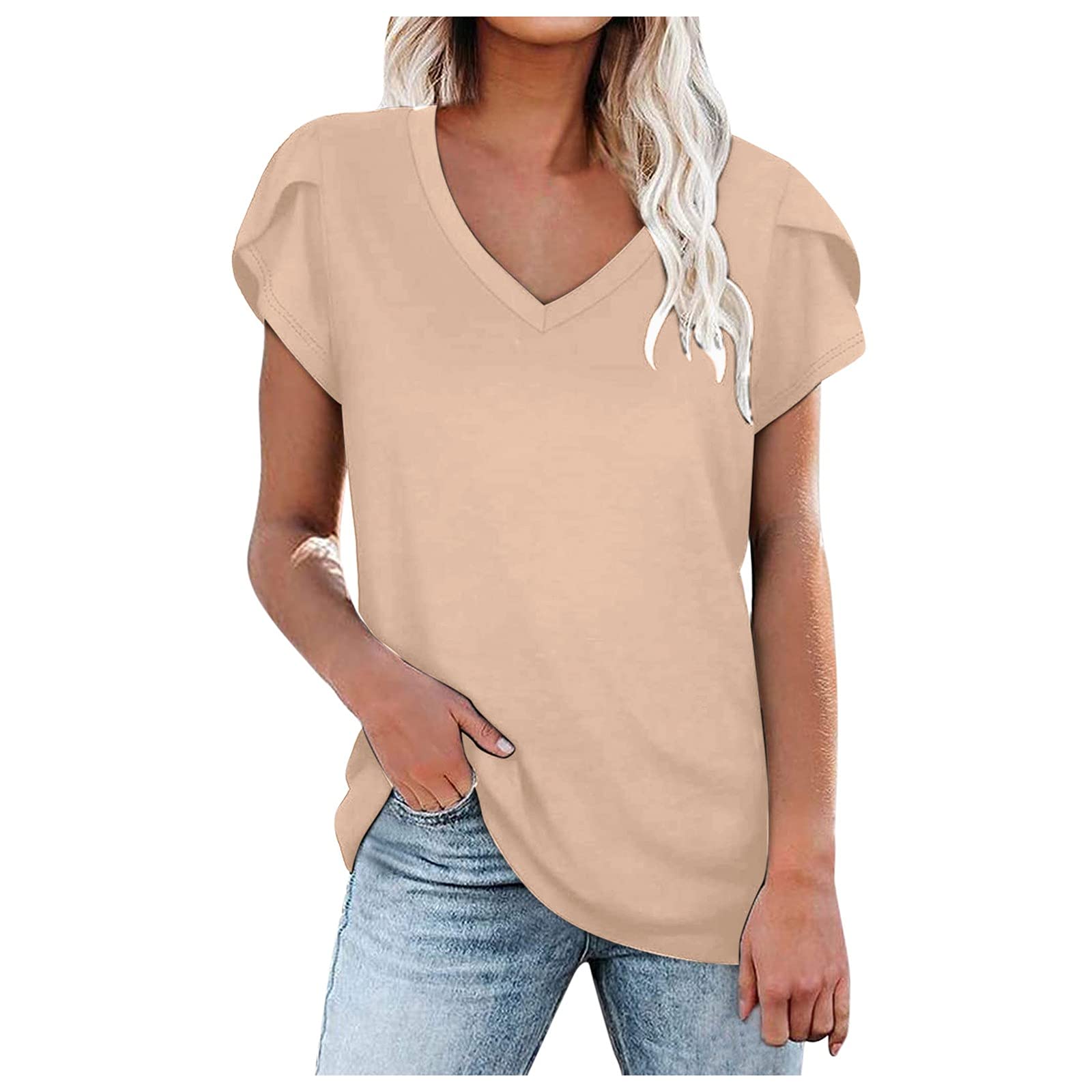 Vintage Graphic Tees for Women - Soft Crewneck Loose Fit Tunic Tops Casual Short Sleeve T-Shirts | Perfect for Everyday Wear, Weekend Outings & Summer Fashion