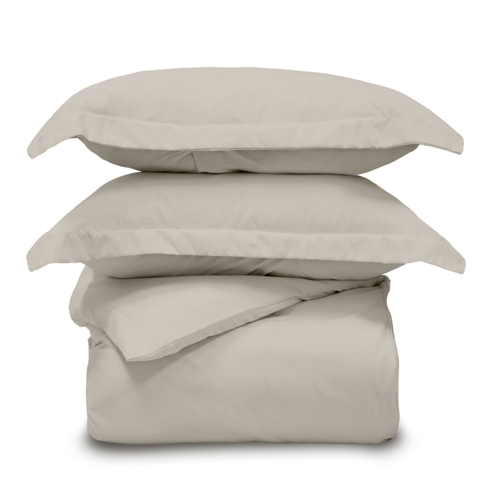 Luxury 3-Piece Duvet Cover Set with Pillow Shams - Soft Bedding for Master Bedroom, Guest Room & Hotel Decor