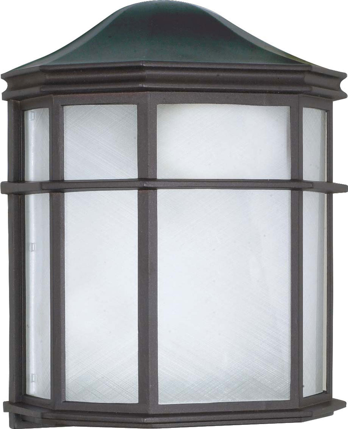 10 Inch Black Outdoor Wall Lantern - Weatherproof Exterior Light Fixture for Porch, Patio, Garden & Entryway Lighting