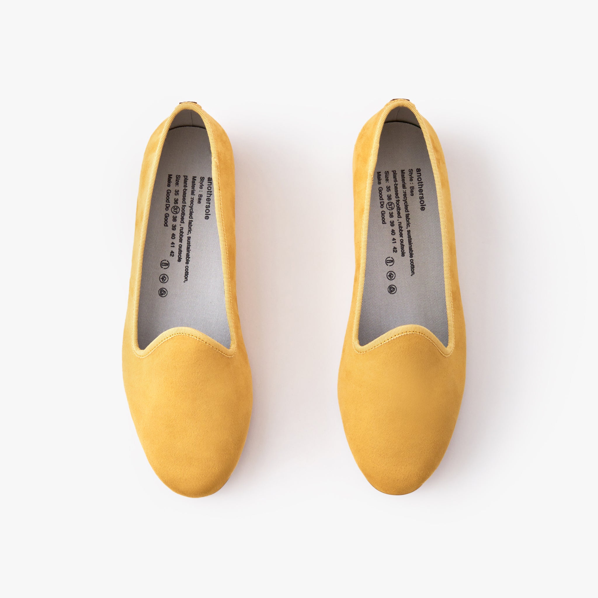 Bae Easy Loafers for Women - Comfortable Slip-On Lemon Yellow Casual Shoes | Perfect for Work, Travel & Everyday Wear