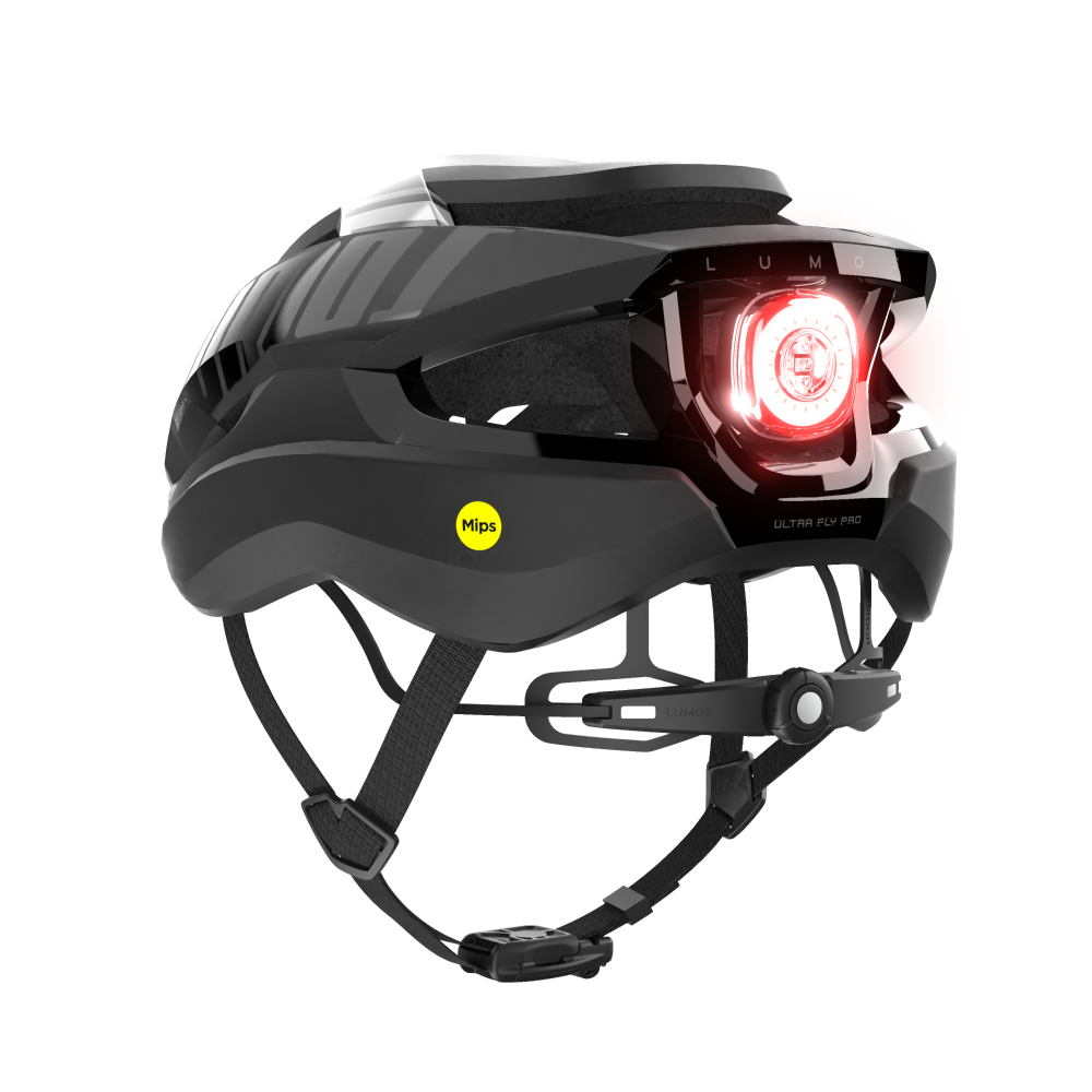 Lumos Ultra Fly Pro Bike Light with Firefly & Charging Dock - High Visibility Cycling Safety Light for Night Riding, Commuting & Urban Biking