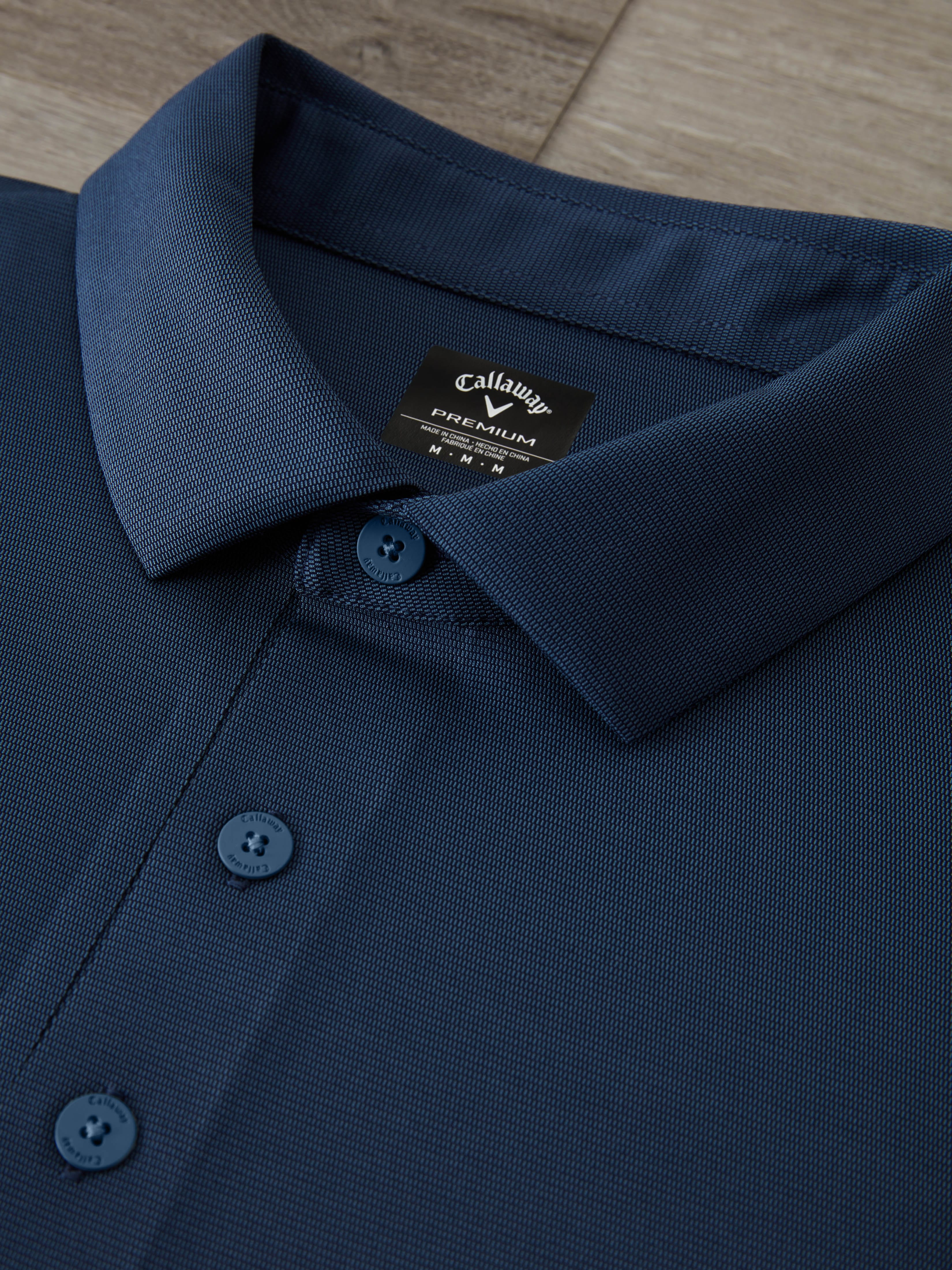 Premium Men's Jacquard Golf Polo Shirt - Breathable & Stylish for Golf, Casual Wear & Outdoor Activities