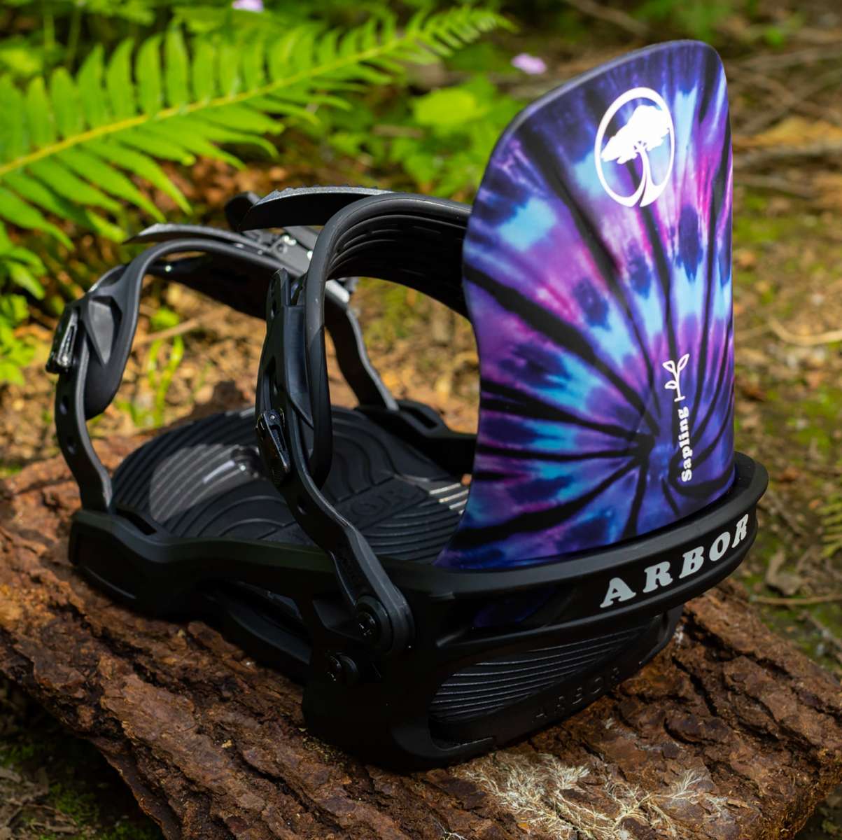 Arbor Sapling Youth Snowboard Bindings 2024 - Lightweight & Adjustable for Kids & Teens - Perfect for Park Riding & All-Mountain Snowboarding