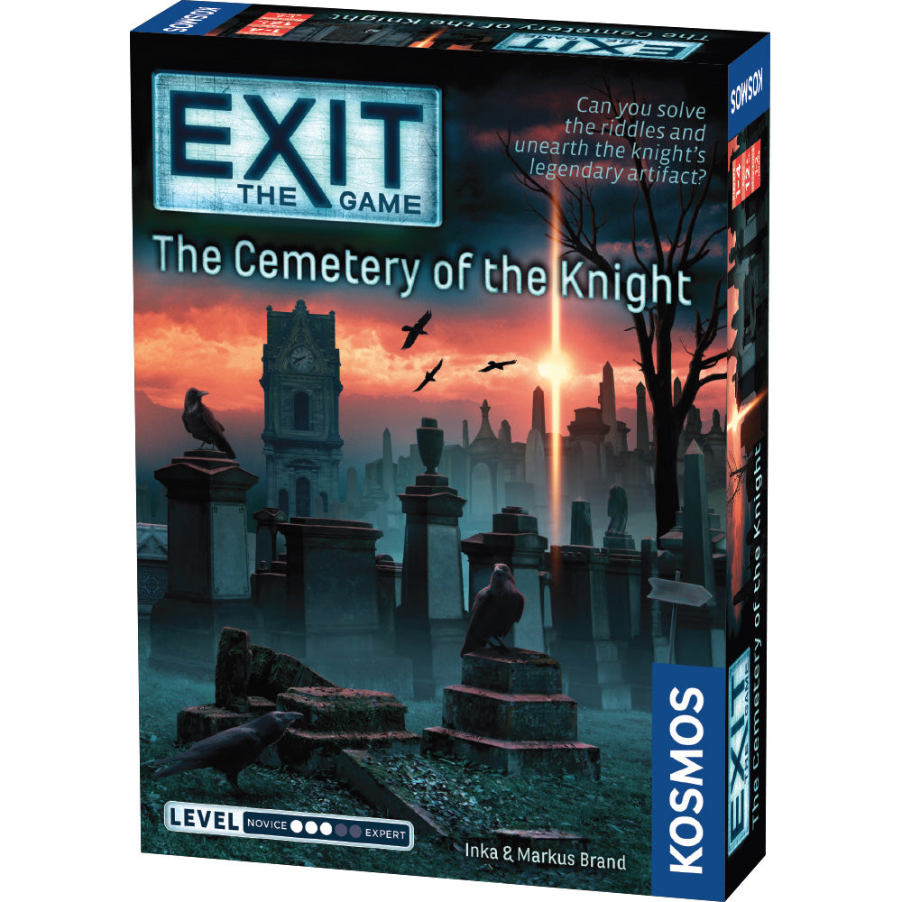 EXIT: The Cemetery of the Knight - Escape Room Board Game for Adults & Teens | Perfect for Family Game Nights & Team Building Activities