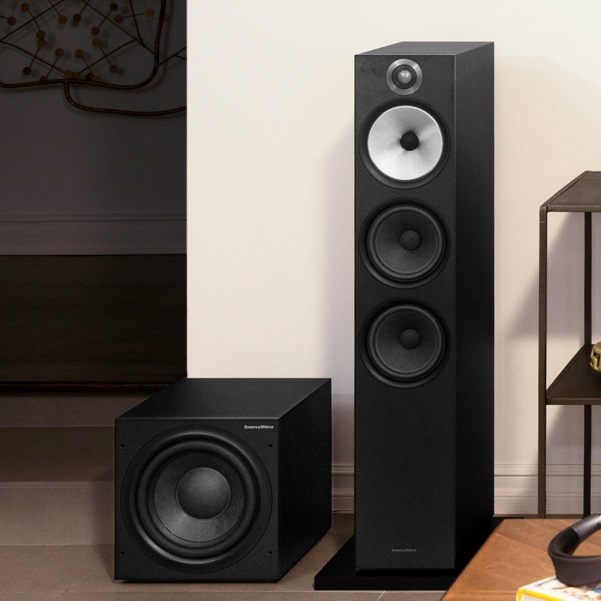 Bowers & Wilkins ASW610XP 10-Inch Powered Subwoofer - B Stock - High-Performance Bass for Home Theater & Music Systems
