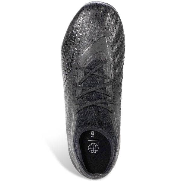Adidas Jr. Predator Accuracy.1 Firm Ground Soccer Cleats for Boys - Core Black - Youth Football Shoes for Firm Natural Grass Surfaces - Perfect for Training and Matches