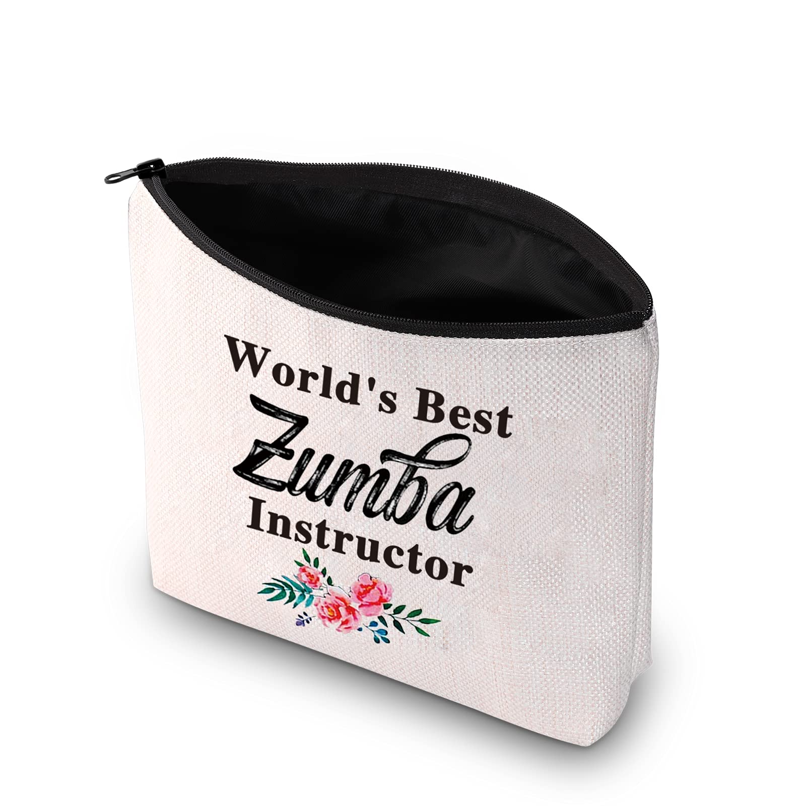 Zumba Instructor Makeup Bag - Perfect Teacher Gift for Dance Classes