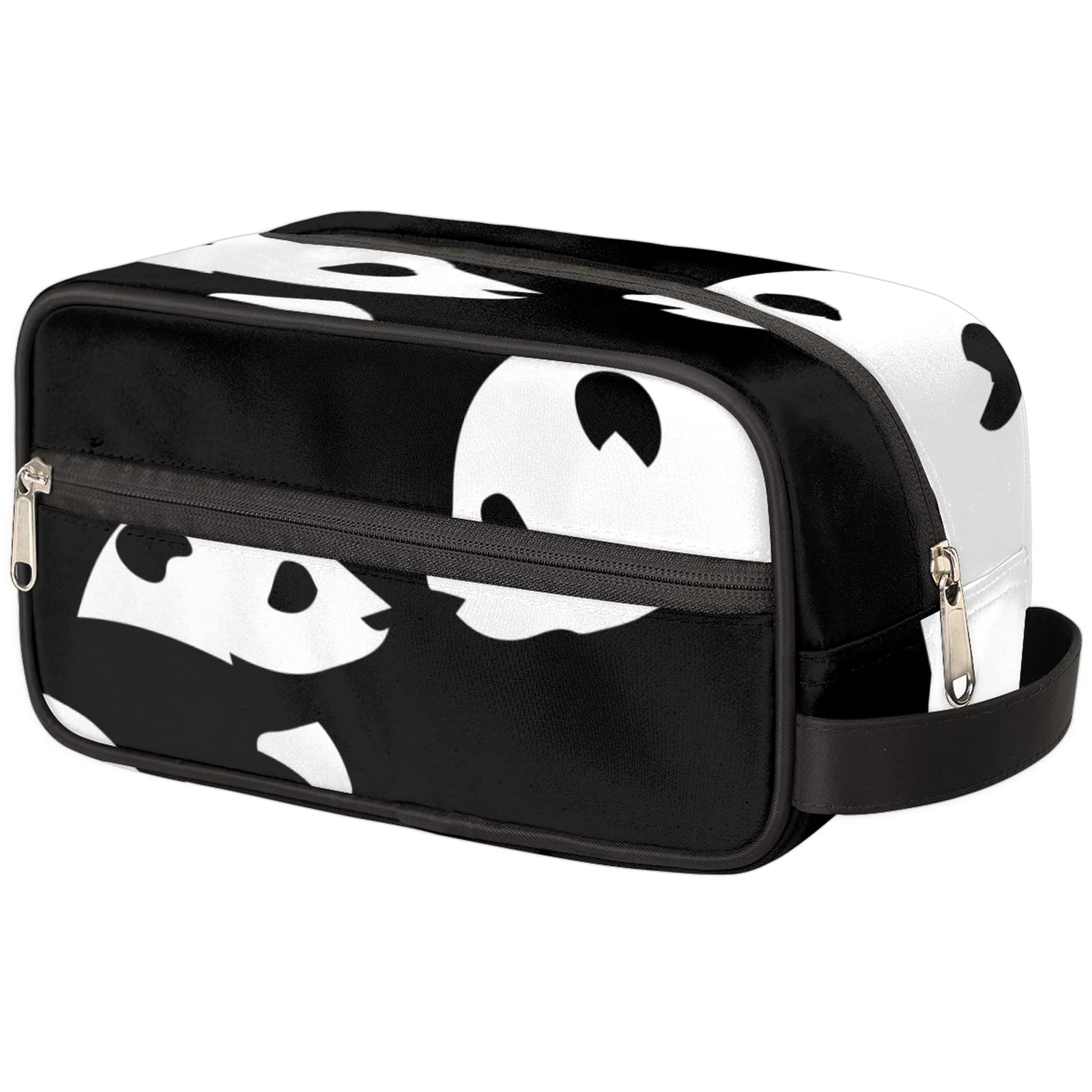 Waterproof Panda Toiletry Bag for Travel & Cosmetics - Large Capacity Dopp Kit