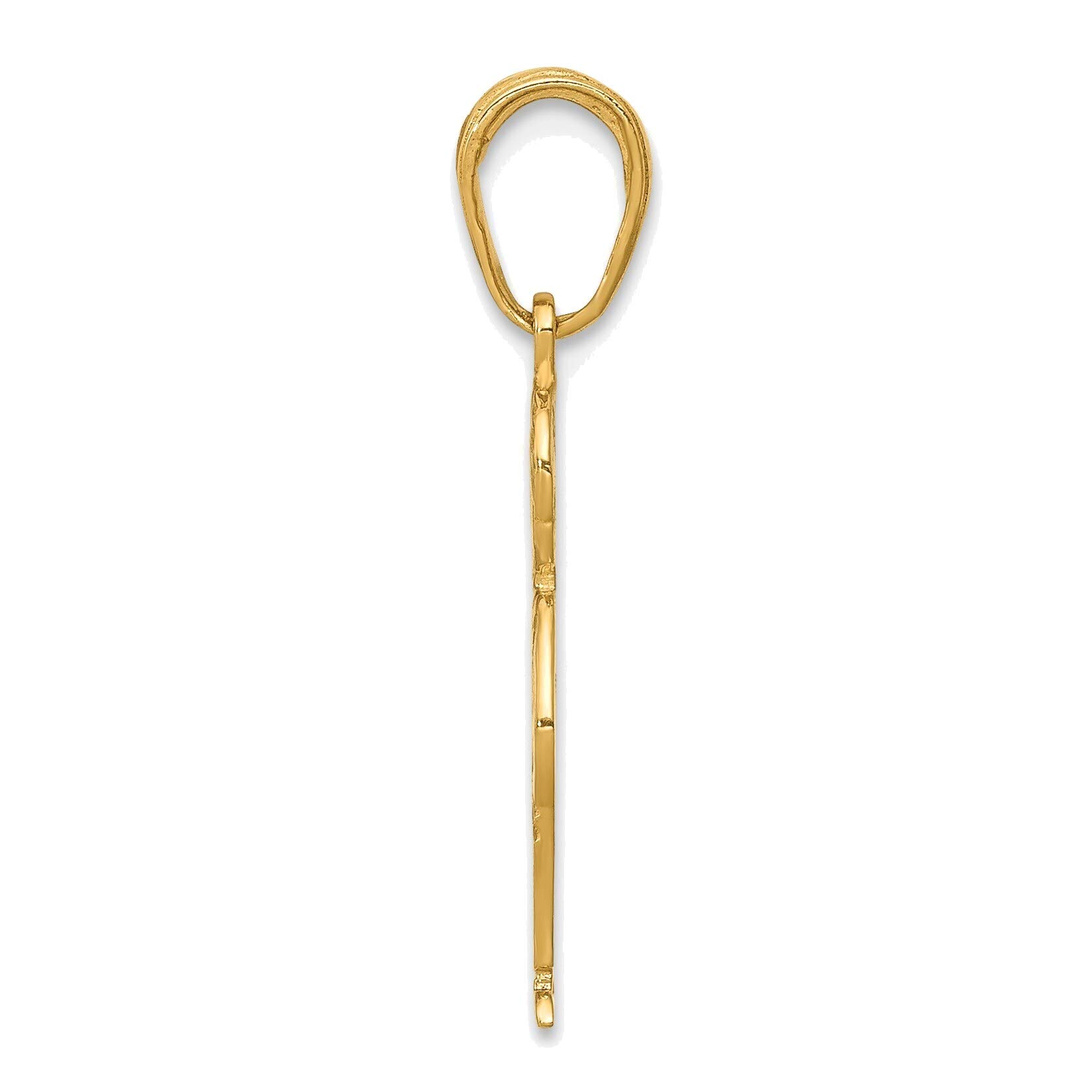 14K Yellow Gold Hands in Pocket Pendant Necklace - Bonyak Jewelry for Women | Trendy Gift for Her, Birthday, Anniversary & Everyday Wear