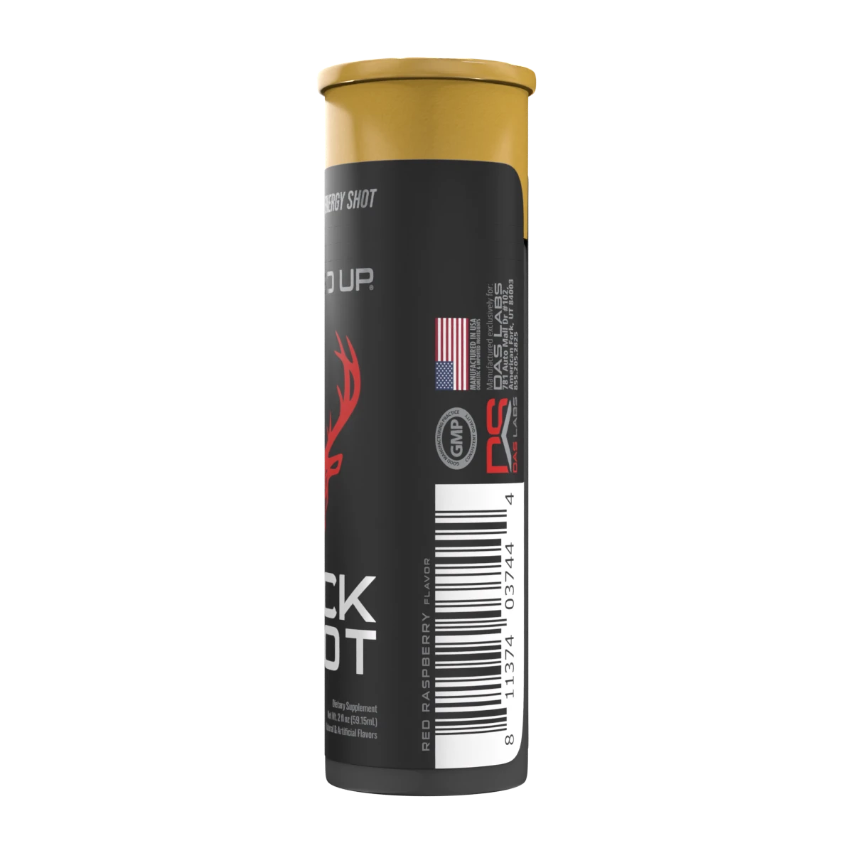 Bucked Up Buck Shot Energy Drink - 12 Pack (59ml Each) | Pre-Workout & Focus Booster for Gym, Study & Daily Energy
