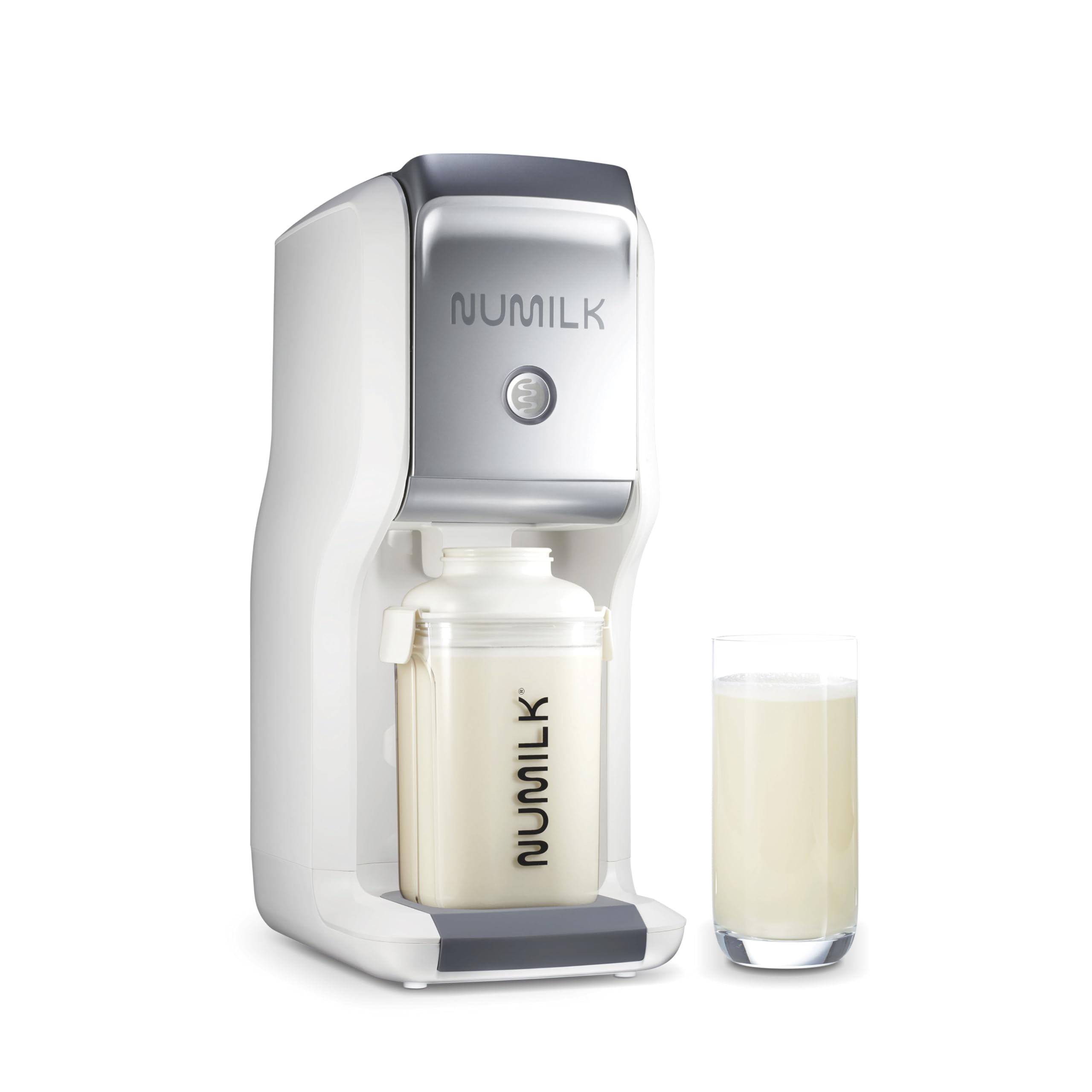 Numilk® Home Machine - 32oz Nut Milk Maker for Almond, Oat & Soy - Make Fresh Plant-Based Milk in 60 Seconds - As Seen on Shark Tank - Compatible with Numilk® Pouches - Perfect for Smoothies, Coffee & Healthy Breakfasts