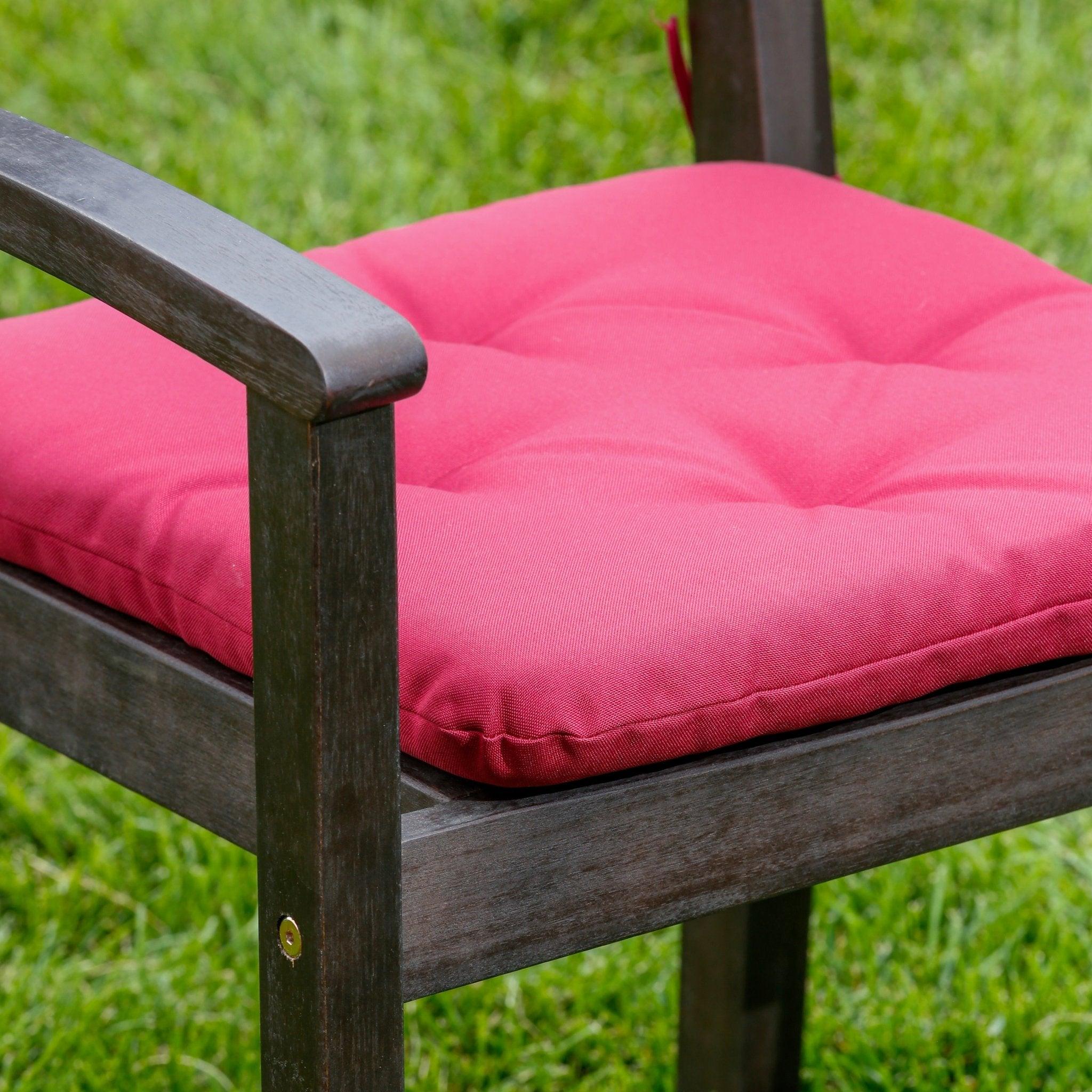 DTY Outdoor Living Leadville Chair Cushions - Waterproof Patio Seat Cushions Set of 2 for Garden, Deck, Poolside & Outdoor Furniture - Comfortable & Weather-Resistant