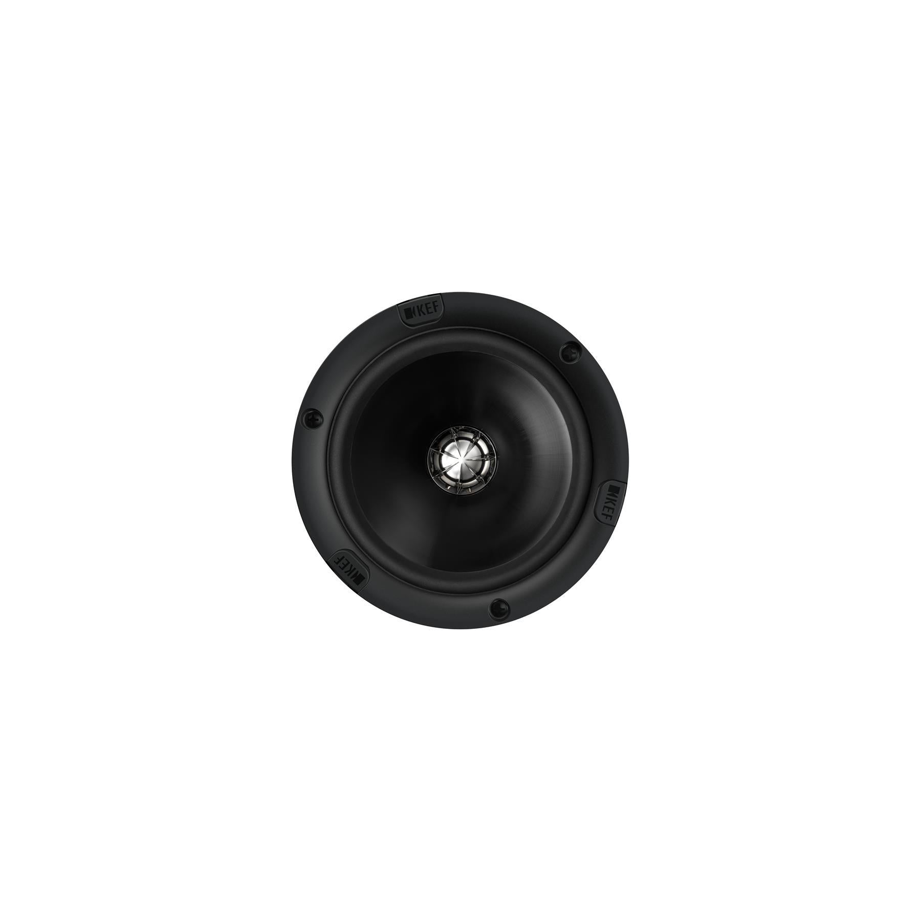 KEF Ci130QR Flush Mount In-Ceiling Speaker - High-Quality Sound for Home Theater & Music | Perfect for Living Room, Bedroom & Office Audio Systems