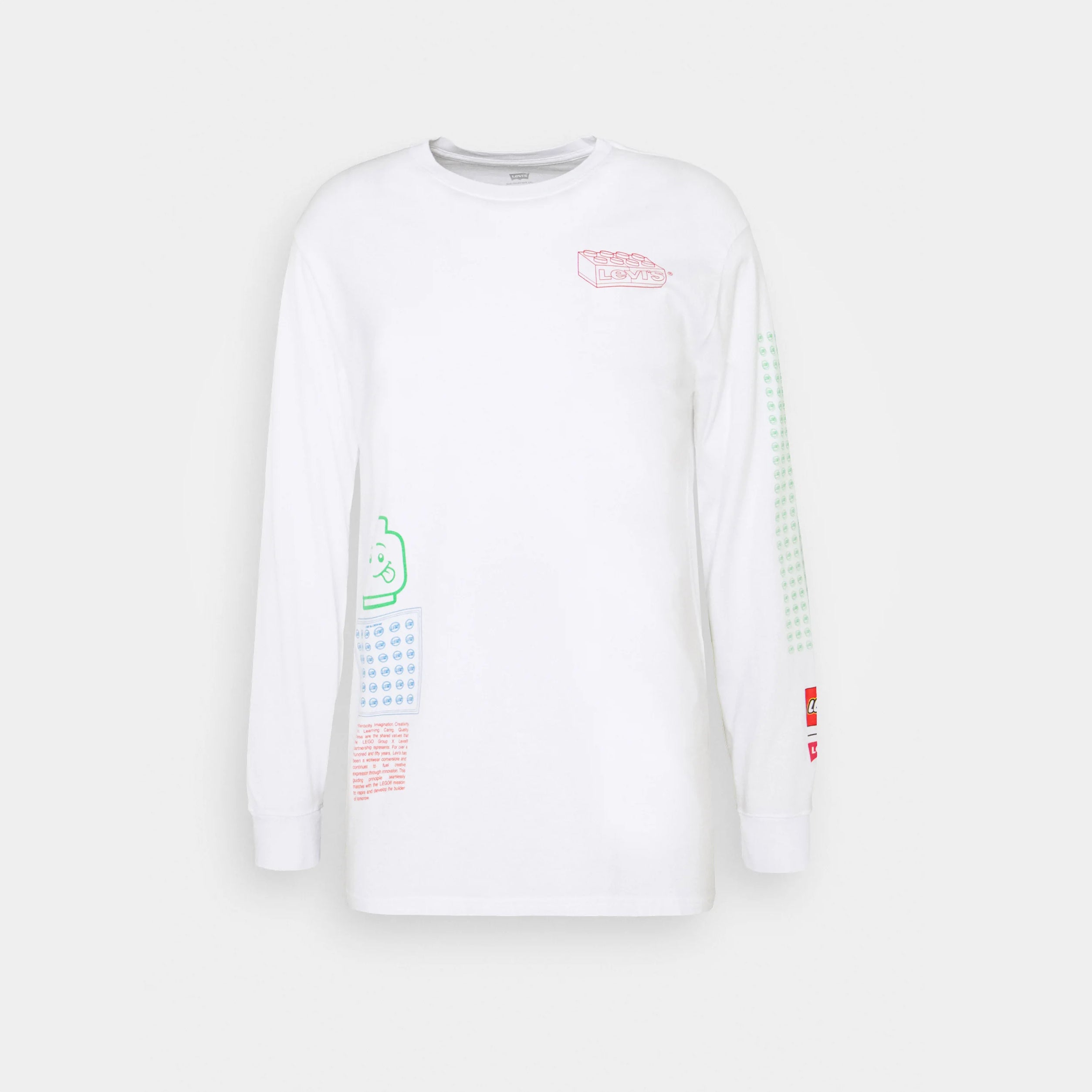 LEGO x Levi's Graphic T-Shirt for Men & Women - Cool Casual Cotton Tee for Everyday Wear, Gifts & Collectibles - Perfect for LEGO Fans, Streetwear & Casual Outfits
