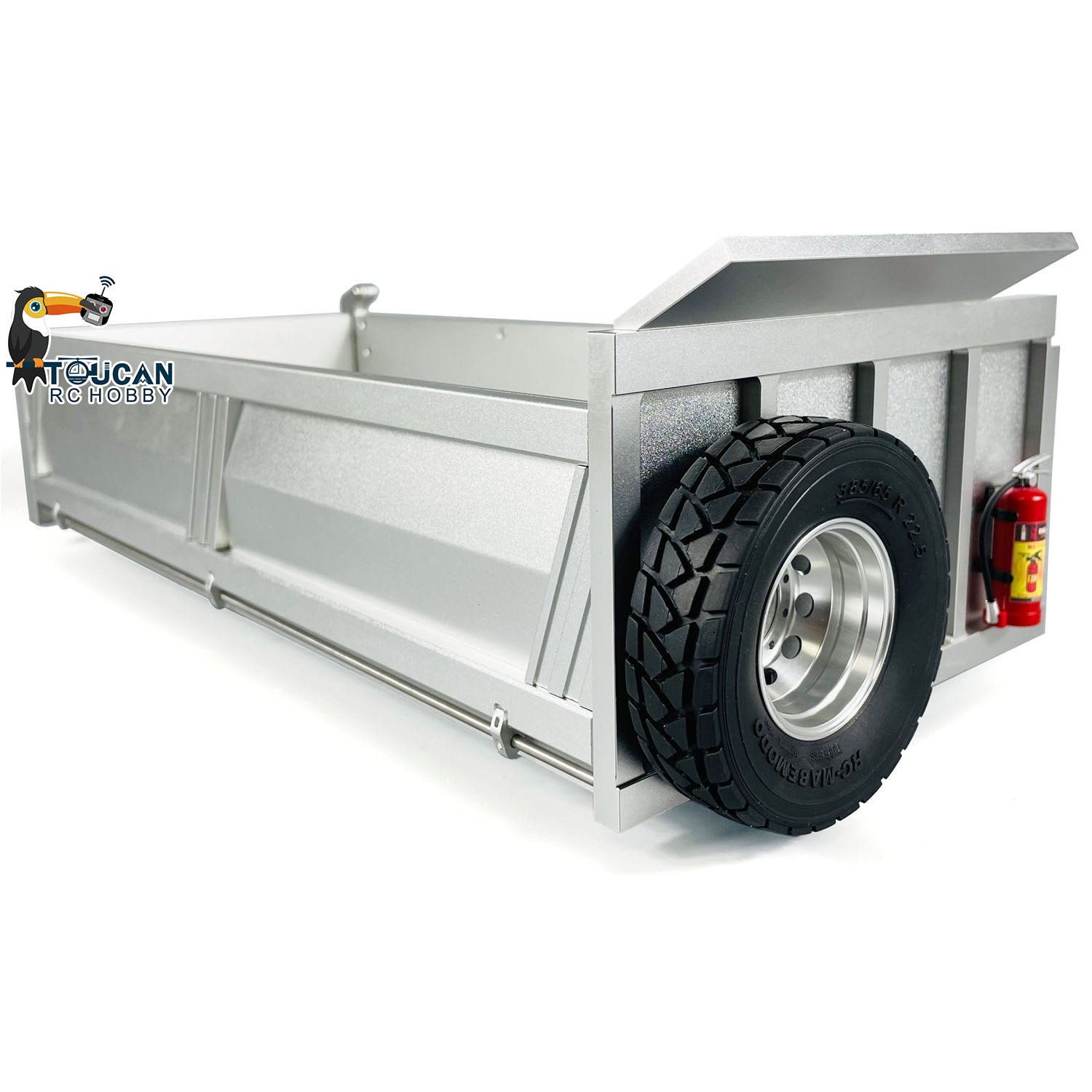 1/14 Scale Hydraulic RC Dump Truck with 2-Speed Gearbox - Remote Control Tipper Car, DIY Assembly Toy Model for Adults & Kids - Perfect for Construction Site Play, Collecting & Hobby Gifts