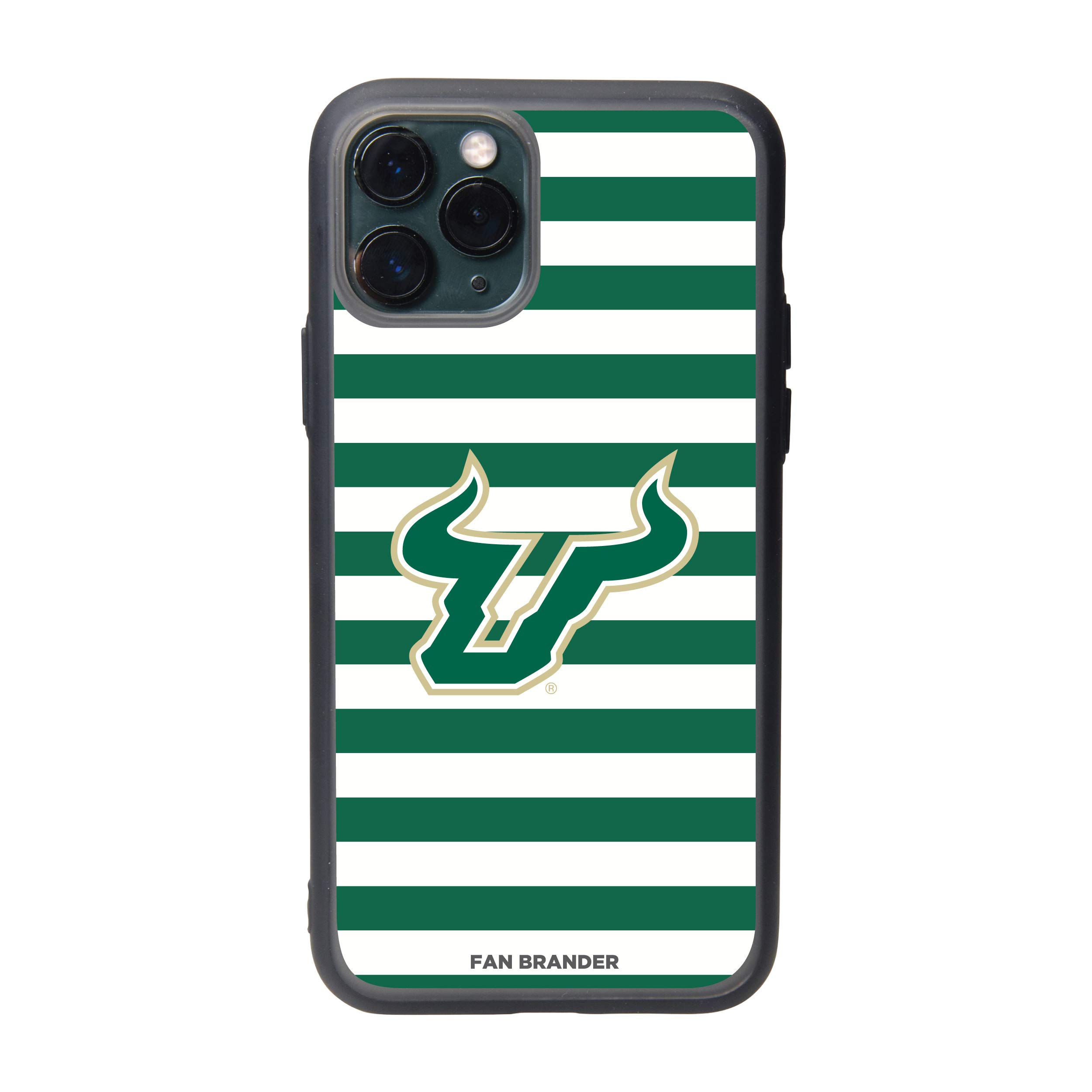 NCAA Fan Brander Phone Case with Stripes Design - Durable Protective Cover for iPhone & Samsung - Perfect for Game Day, School Spirit & Sports Enthusiasts