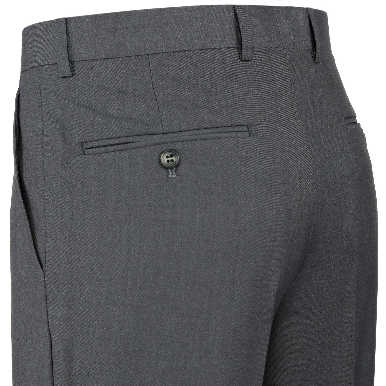 Alessandro Vitello by Renoir 2-Piece Slim Fit Notch Lapel Solid Suit for Men | Business Formal & Wedding Attire | Premium Italian Wool Blend