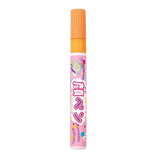 Japanese Import Face Orange Pen - High-Quality Cosmetic Marker for Eyebrows, Eyeliner & Beauty Makeup