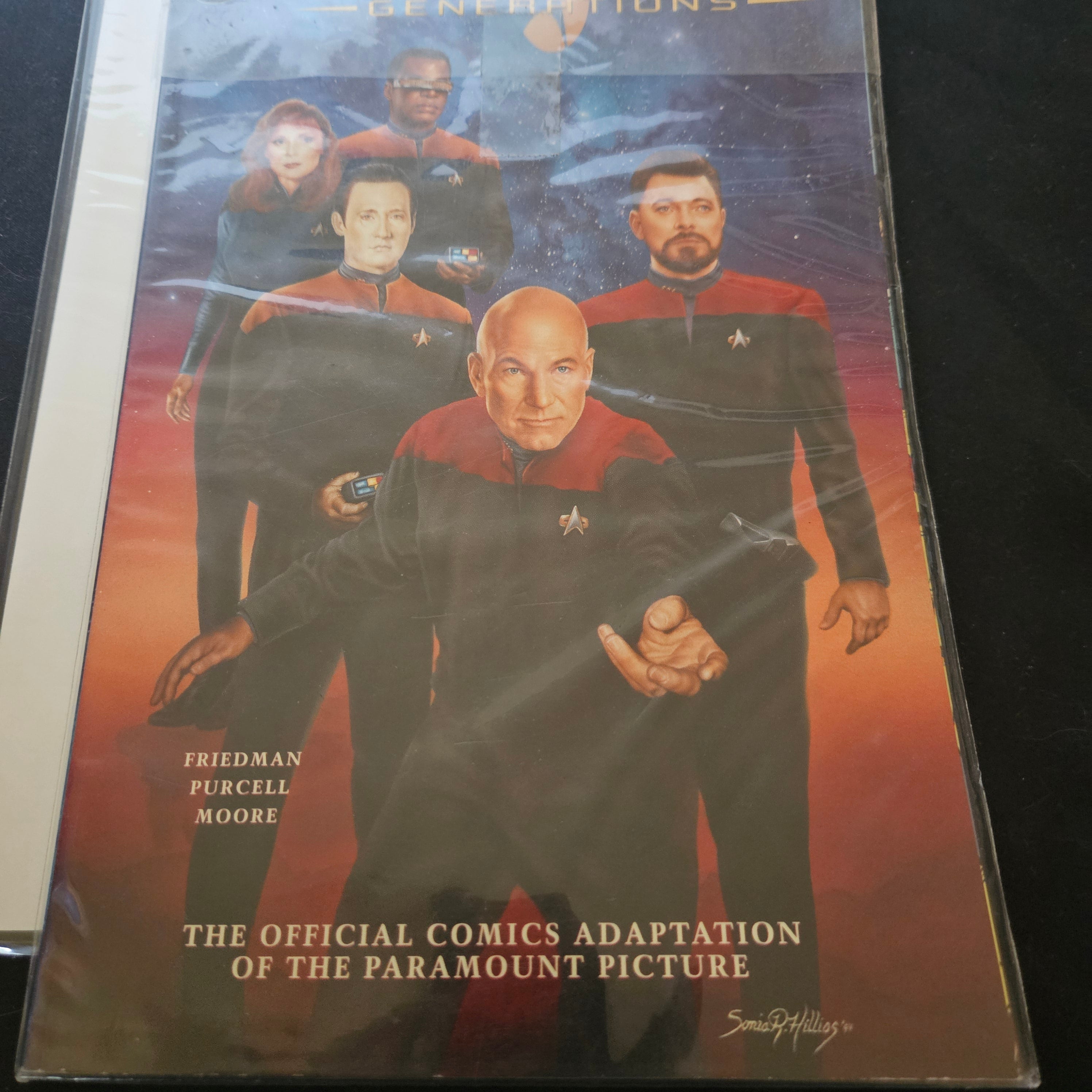 Star Trek Generations Official Comics Adaptation - Issue 1 of 2 | DC Comics 1994 | Paramount Movie Tie-In | Collectible Sci-Fi Graphic Novel for Fans & Comic Book Enthusiasts