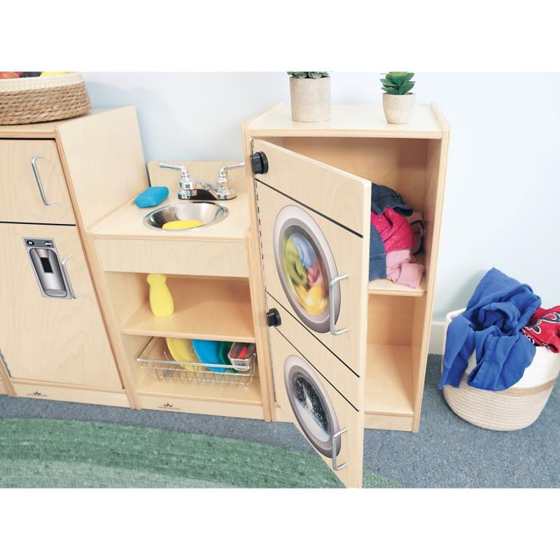 Whitney Brothers Toddler Kitchen Playset - Wooden Pretend Play Cooking Toy for Kids Ages 2-5 | Perfect for Preschool Learning & Imaginative Play at Home or Daycare