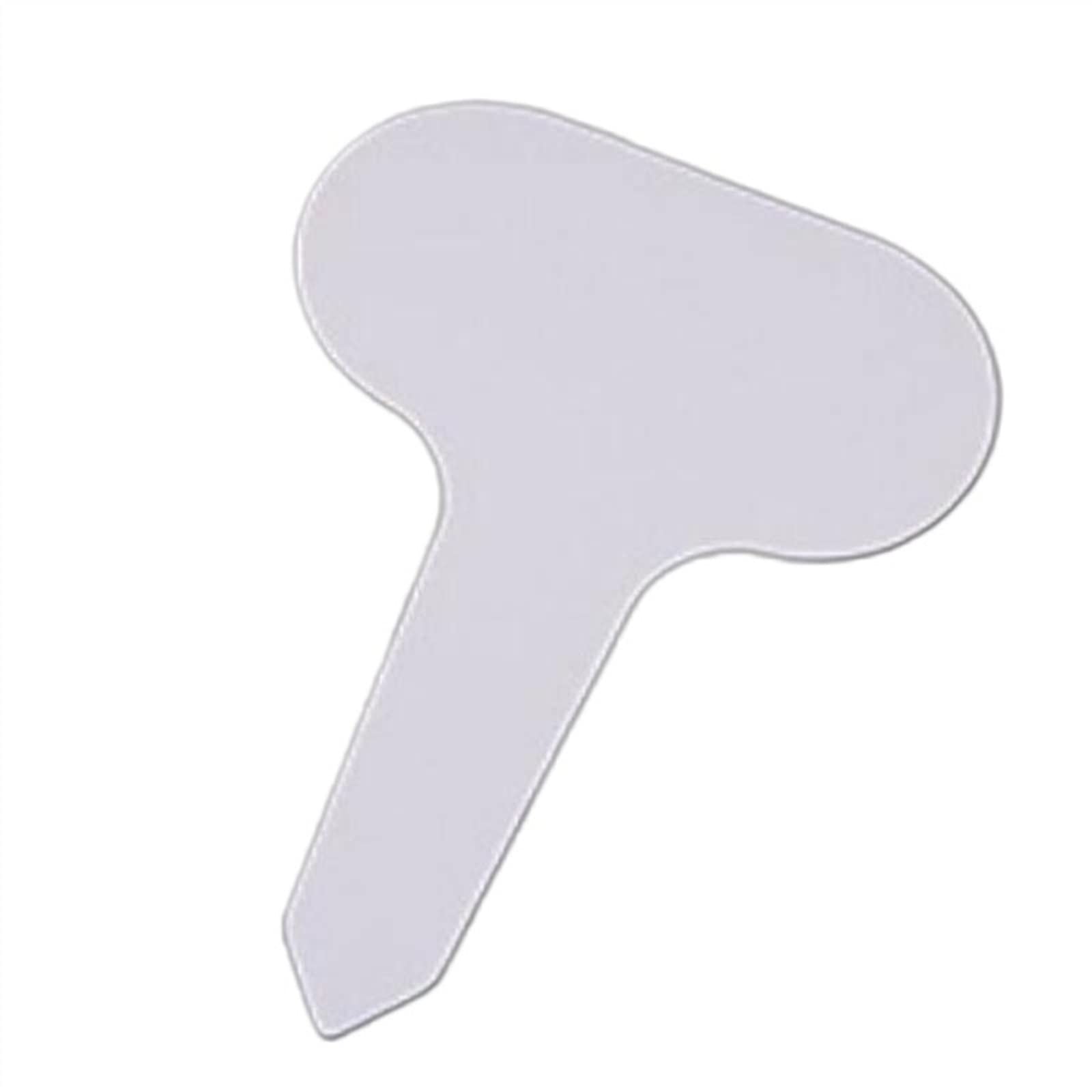 100pcs White PVC Waterproof Plant Labels - Colorful Garden Markers for Vegetables, Herbs & Seedlings - Durable Gardening Stakes for Outdoor & Indoor Use - Perfect for Organizing Plants in Pots, Raised Beds & Greenhouses