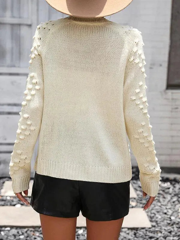 3D Pattern Cardigan Sweater for Women - Cozy Knit Open Front Long Sleeve Wrap - Perfect for Fall, Winter & Layering Outfits