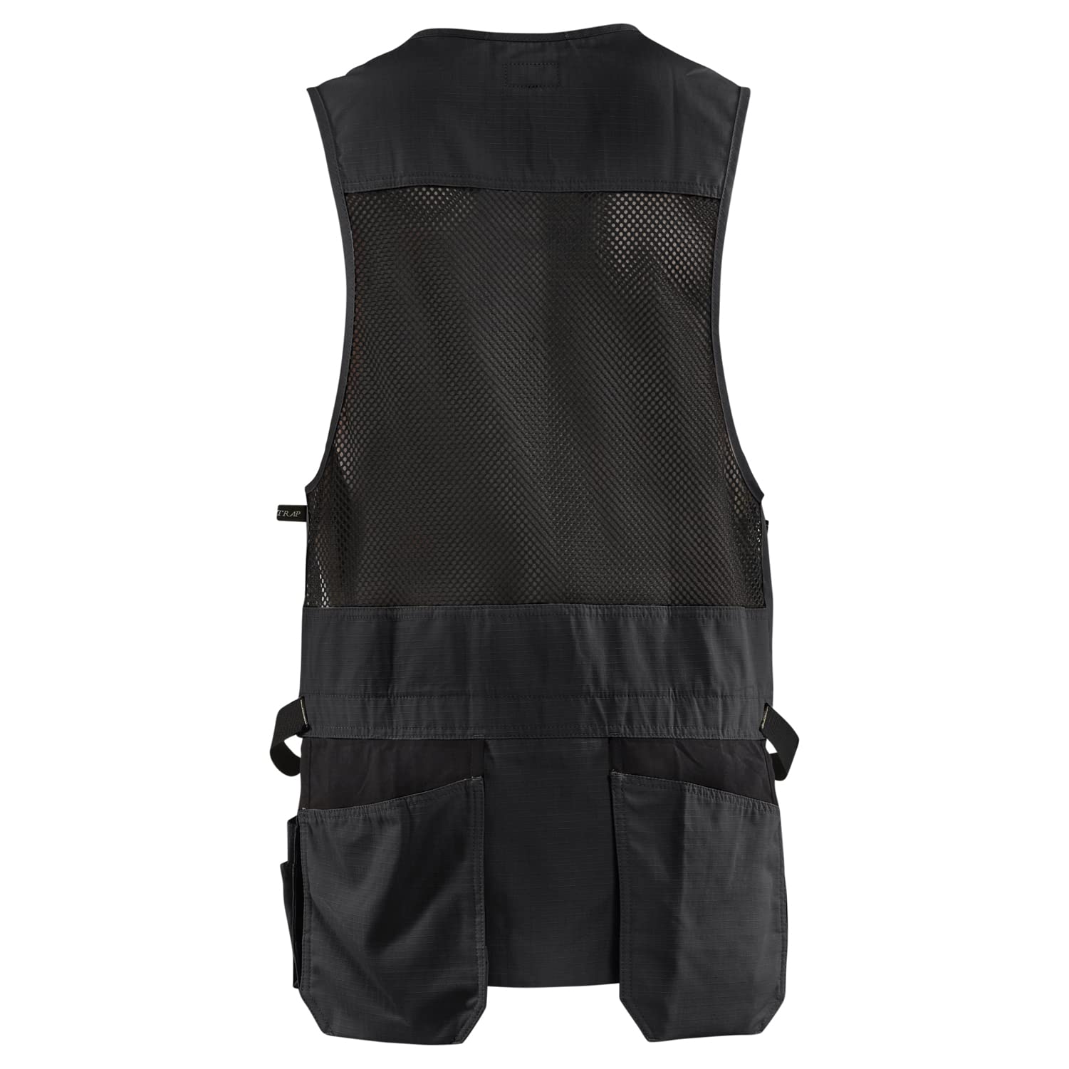 Blaklader Men's RipStop Kangaroo Mesh Work Vest with Utility Pockets - Durable Construction Workwear for Electricians, Carpenters & Outdoor Labor - Perfect for Hot Weather Job Sites & Heavy-Duty Tasks