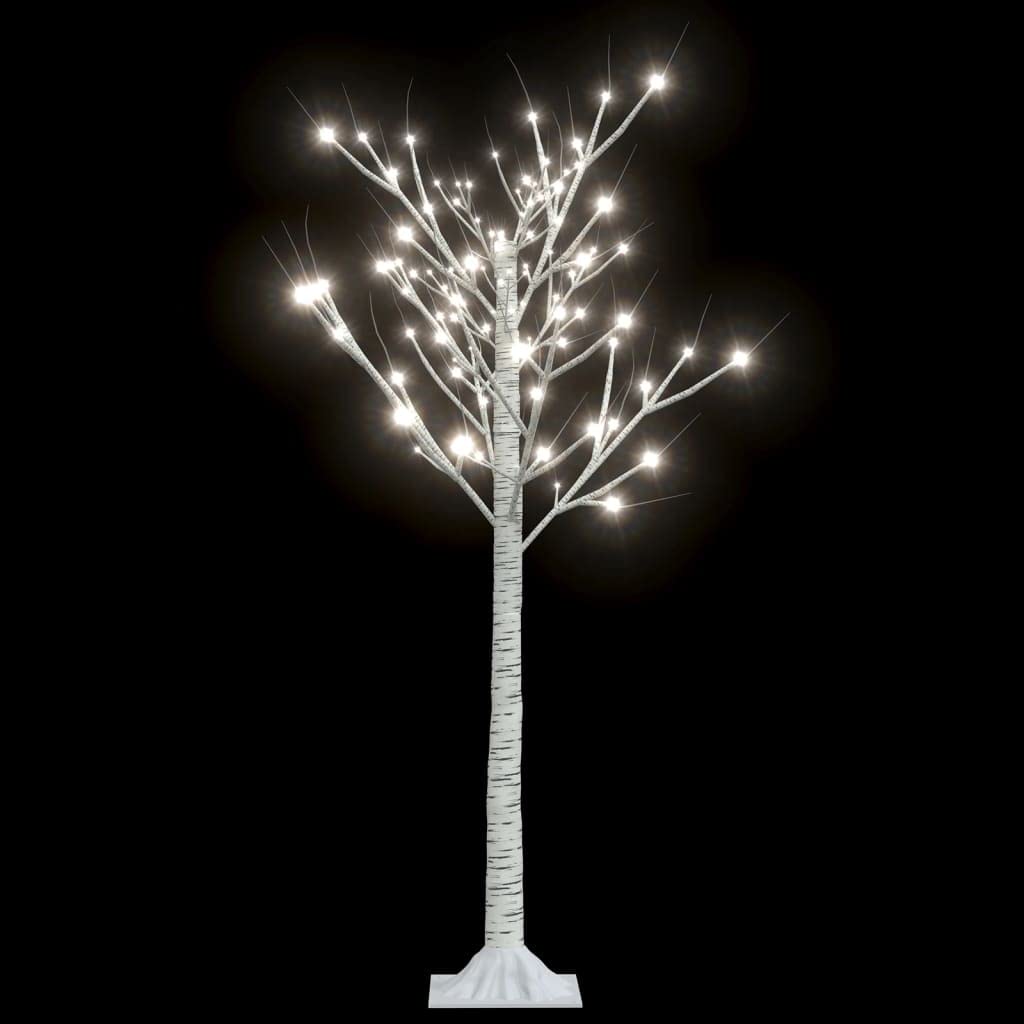 FAMIROSA 4ft Pre-Lit Artificial Christmas Tree with 128 LED Lights - 8 Lighting Modes, 3.9ft Faux Holiday Xmas Tree for Home, Office & Party Decor (Cold White Light) | Perfect for Living Room, Bedroom & Holiday Celebrations