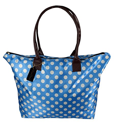 Polka Dot Light Blue White