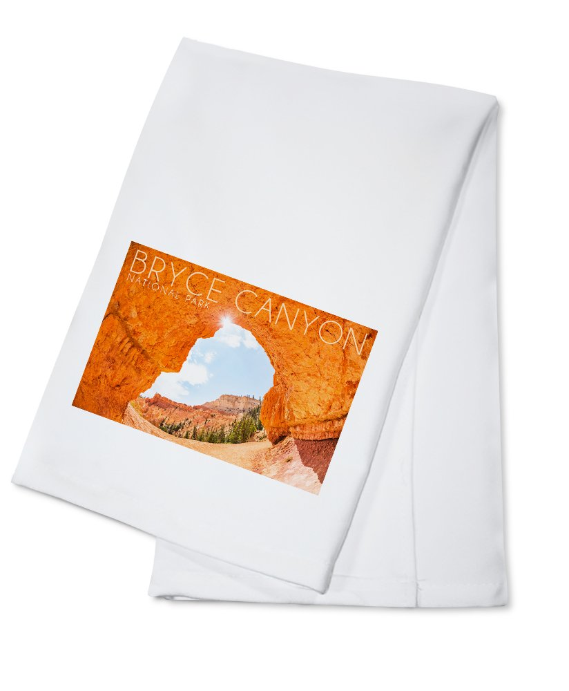 Bryce Canyon National Park Utah Natural Bridge 100% Cotton Tea Towel - Decorative Hand Towel for Kitchen & Home - Perfect for Dish Drying, Gift Giving & Farmhouse Decor