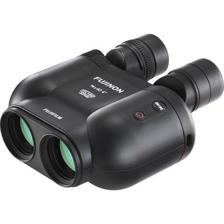 Fujinon Techno Stabi TSX 1440 14x40 Image Stabilized Binoculars - High Power Zoom for Bird Watching, Hunting & Travel (Black/Yellow/Navy Blue) | Waterproof & Fogproof Outdoor Optics