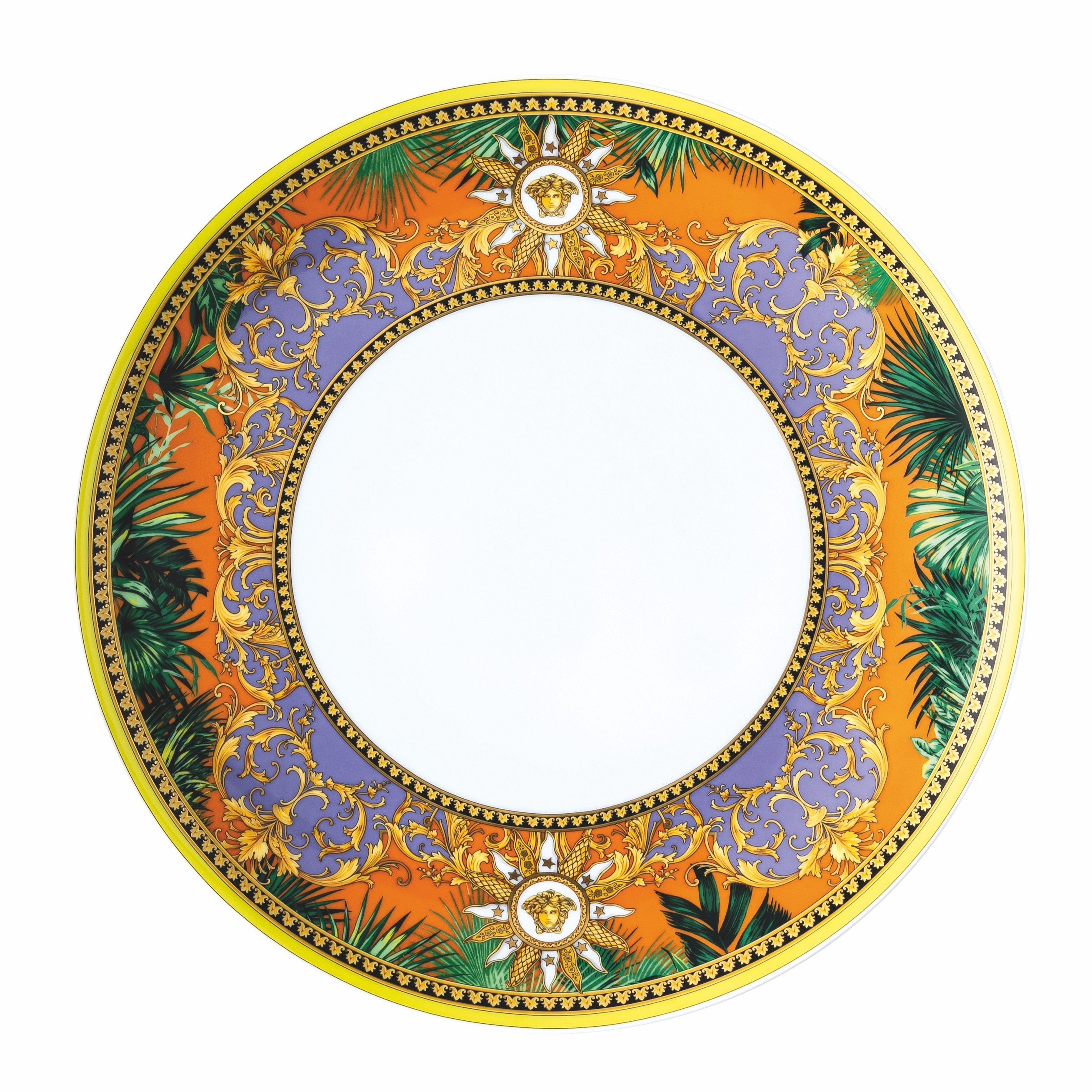 Jungle Animal Dinner Plates Set - Wild Animal Themed Ceramic Plates for Kids & Adults - Perfect for Birthday Parties, Picnics, and Everyday Dining