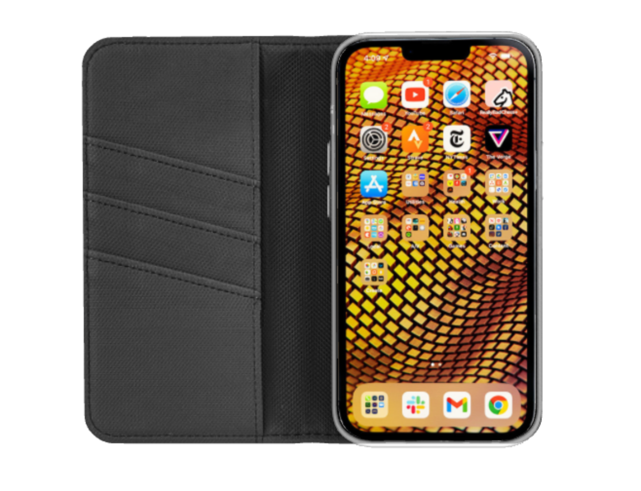Awapuhi Dream Wallet Case for Samsung Galaxy - Slim Protective Phone Cover with Card Holder for Everyday Use & Travel
