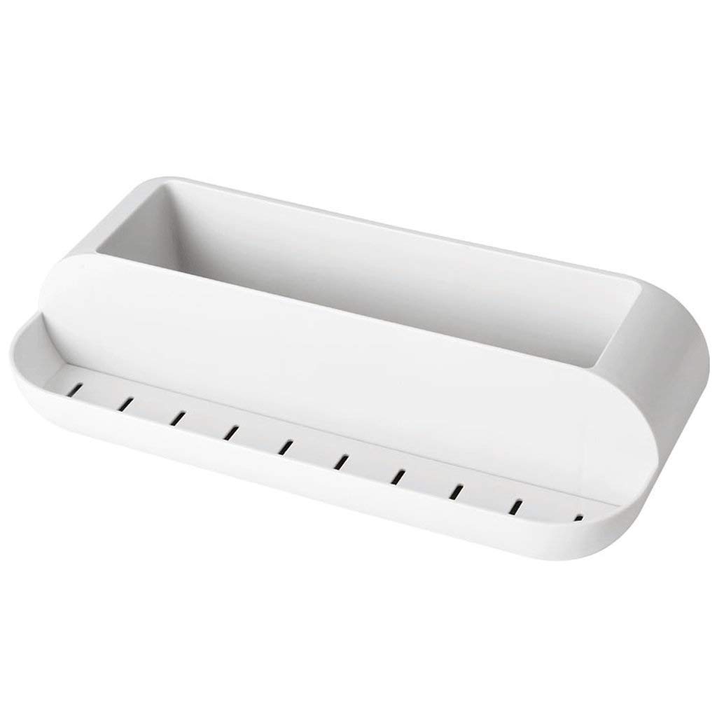 XJJZS Soap Dish - Creative Wall-Mounted Soap Holder with Drain Rack, No Drilling Required, Strong Suction Cup for Bathroom, Kitchen & Shower Organization