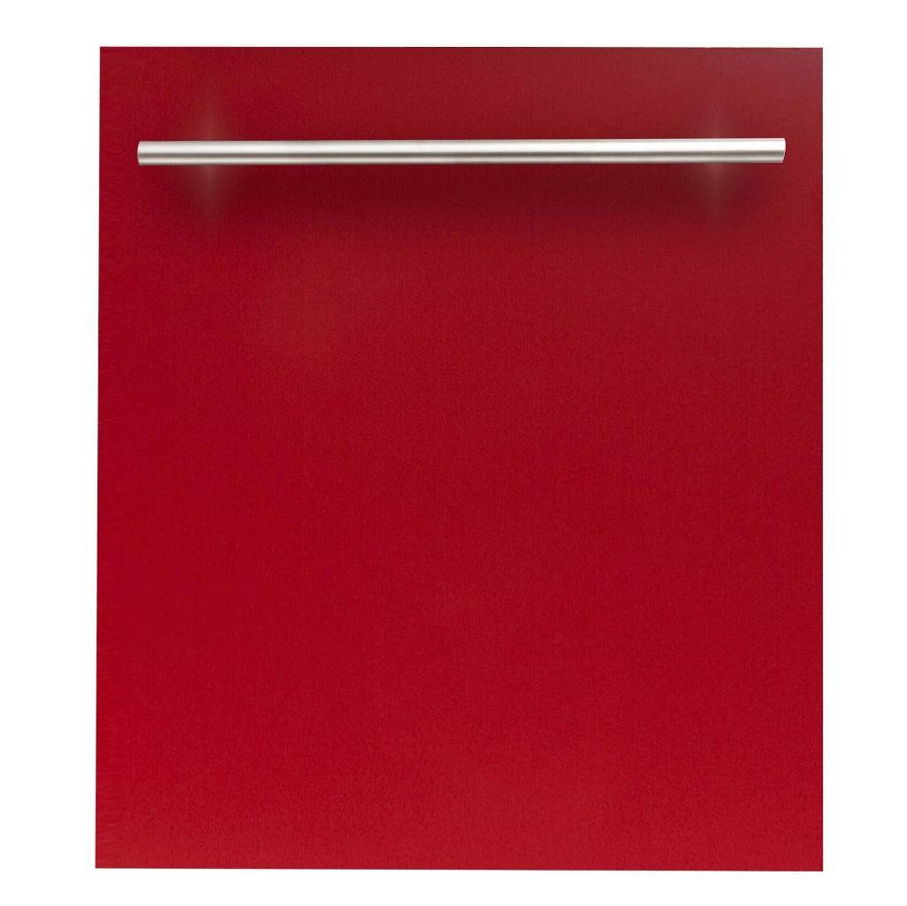 ZLINE 24 Inch Built-In Dishwasher Panel with Modern Handle - Stainless Steel Appliance Cover for Seamless Kitchen Integration | Perfect for Contemporary Home Renovations & Custom Cabinet Designs (Model DP 24)