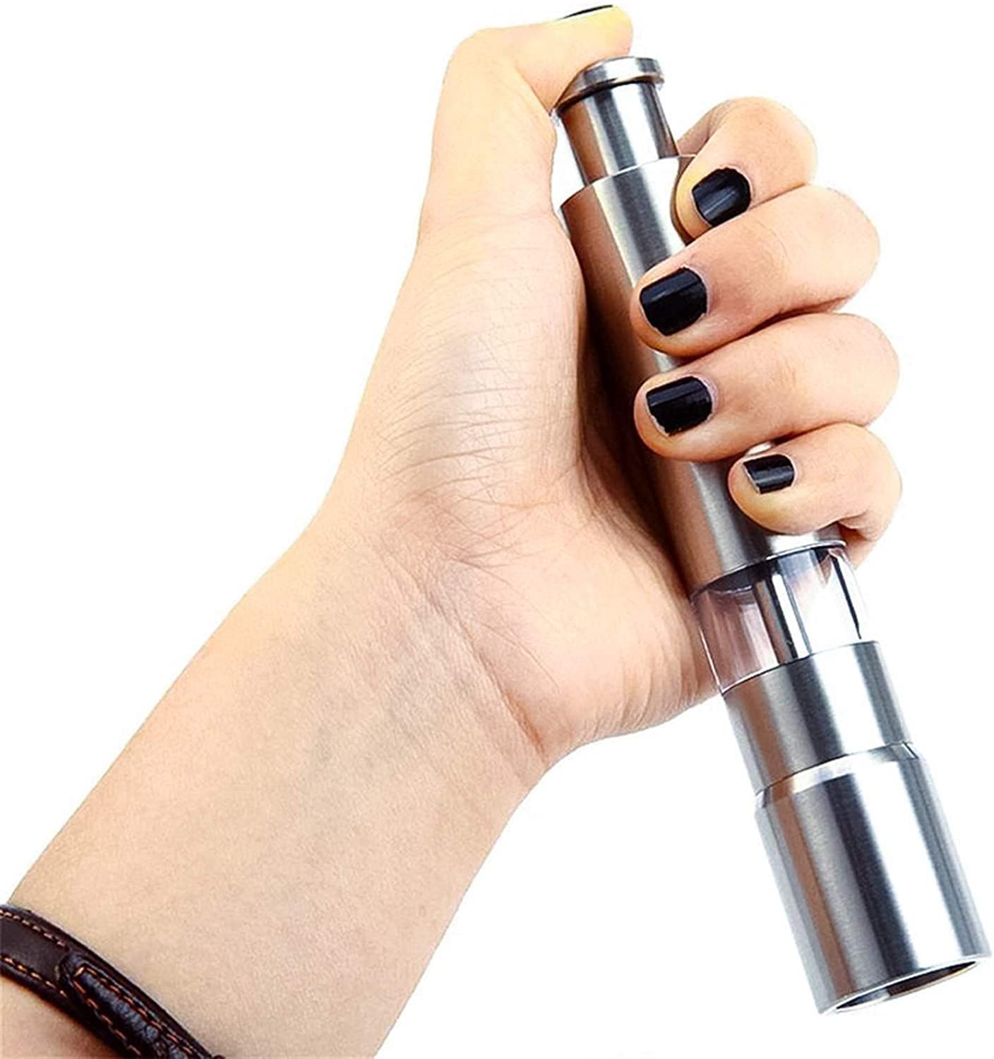 3-Pack Stainless Steel Manual Salt and Pepper Grinder Set - Adjustable Spice Mill for Kitchen, Dining & BBQ - Perfect for Seasoning, Cooking & Tabletop Use