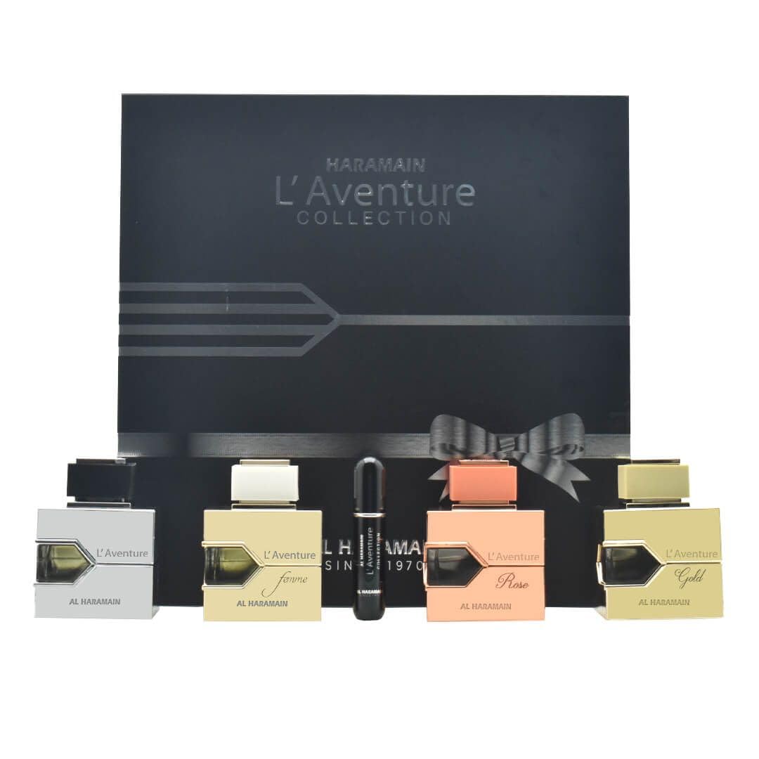 Al Haramain L'Aventure Eau de Parfum for Men - 3.33 oz (100ml) Long-Lasting Fragrance, Premium Cologne Gift Set for Him - Perfect for Date Night, Office & Special Occasions