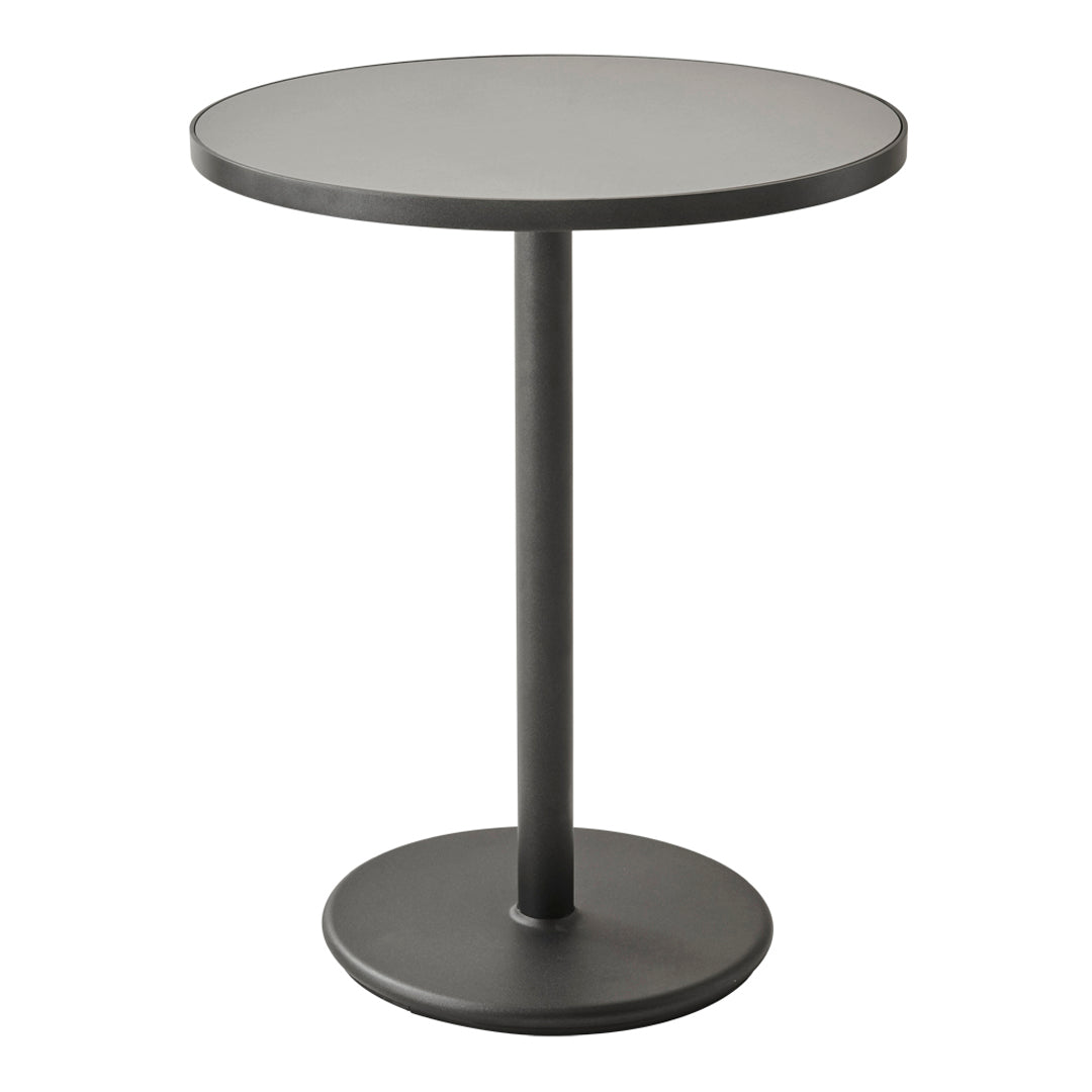 Round Cafe Table - Outdoor & Indoor Dining, Patio, Restaurant, Coffee Shop, Bistro - Perfect for Home, Office, and Commercial Use
