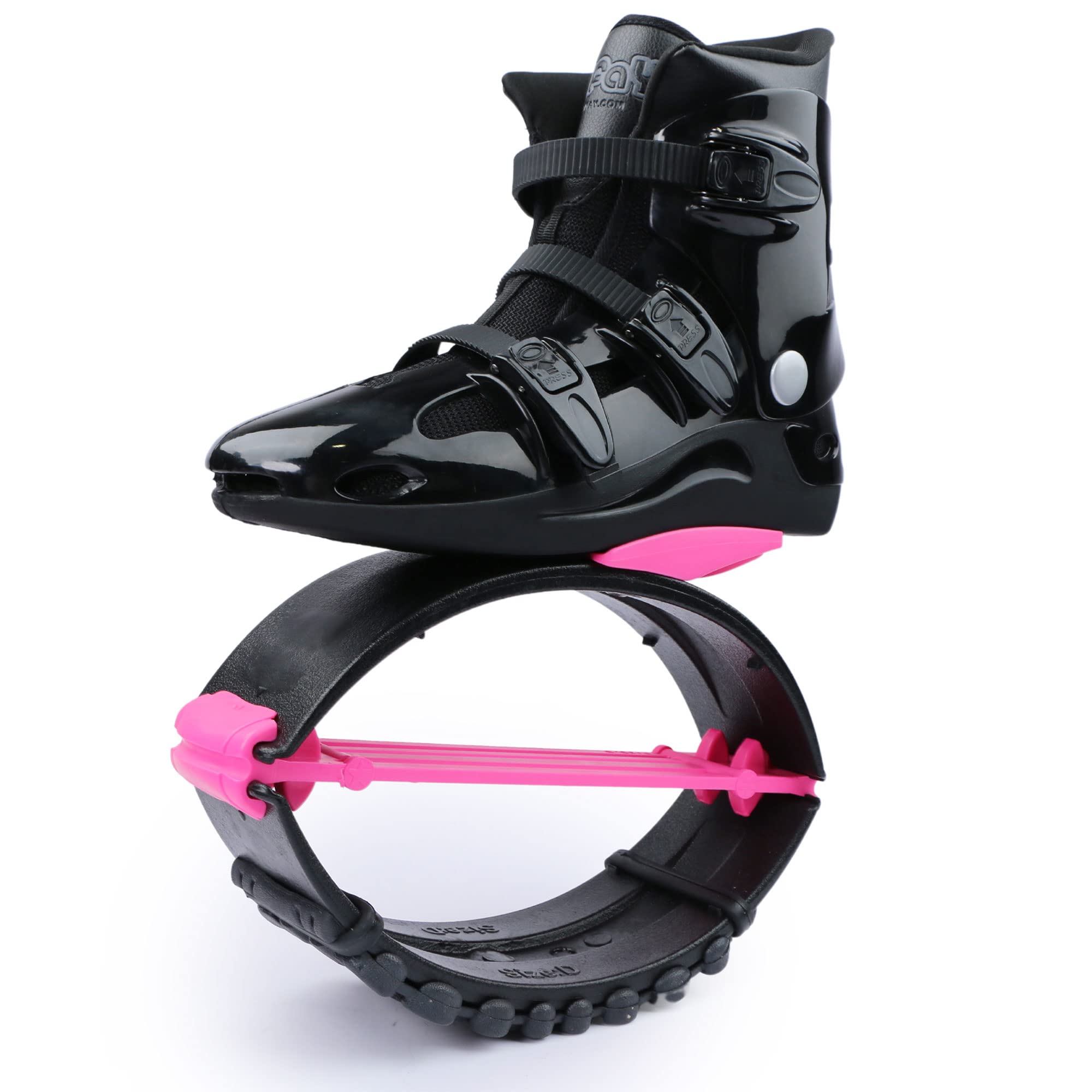Joyfay Professional Jumping Shoes for Athletes & Heavy Users - High-Performance Fitness Bounce Shoes with 4 Tension Springs for Men & Women - Ideal for Cross Training, Parkour & Cardio Workouts