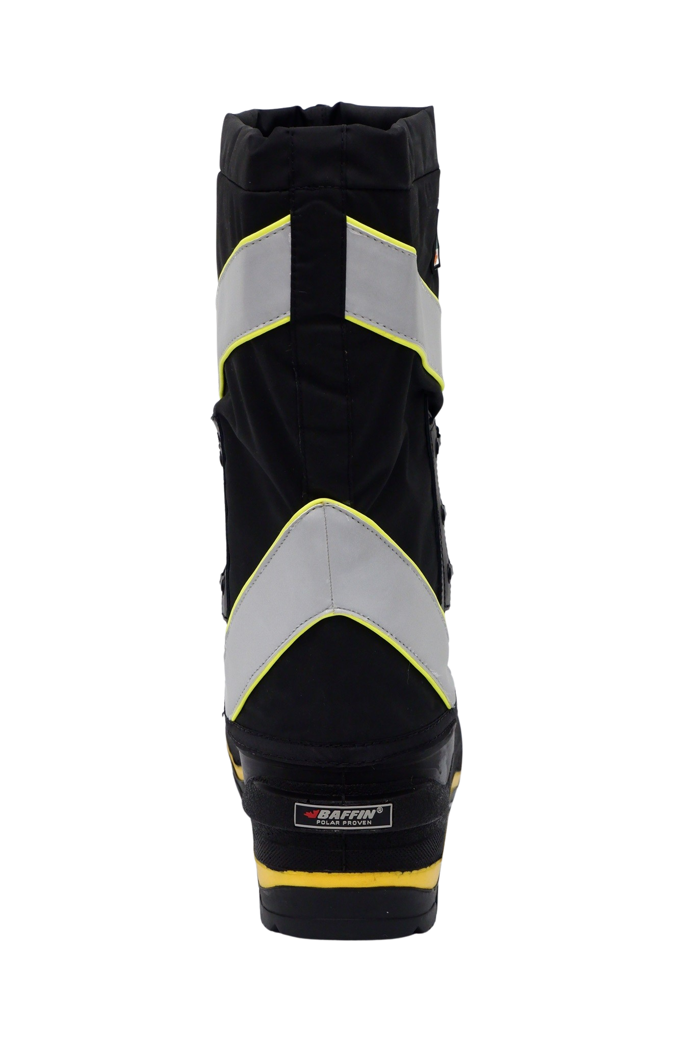 Baffin Men's Derrick Hi Vis Winter Work Boots - Oil & Acid Resistant, Heat Resistant Up to 100°C/148°F, GelFlex Midsole with Reflective Strips - Ideal for Construction, Oil Rig & Cold Weather Work (Sizes 8-13)