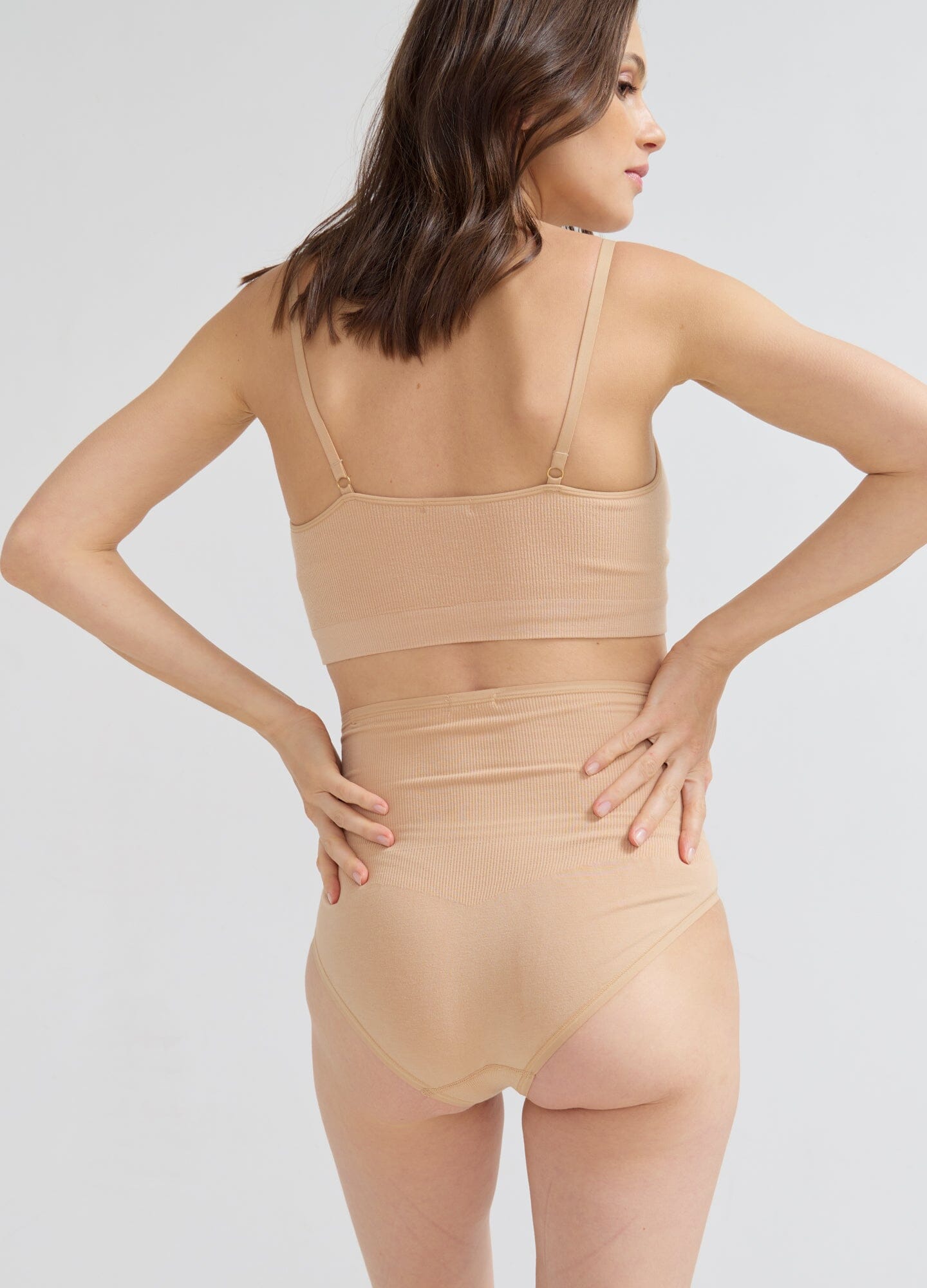 Seamless Belly Brief - High Waisted Tummy Control Underwear for Women - Perfect for Everyday Wear, Workout & Postpartum Support