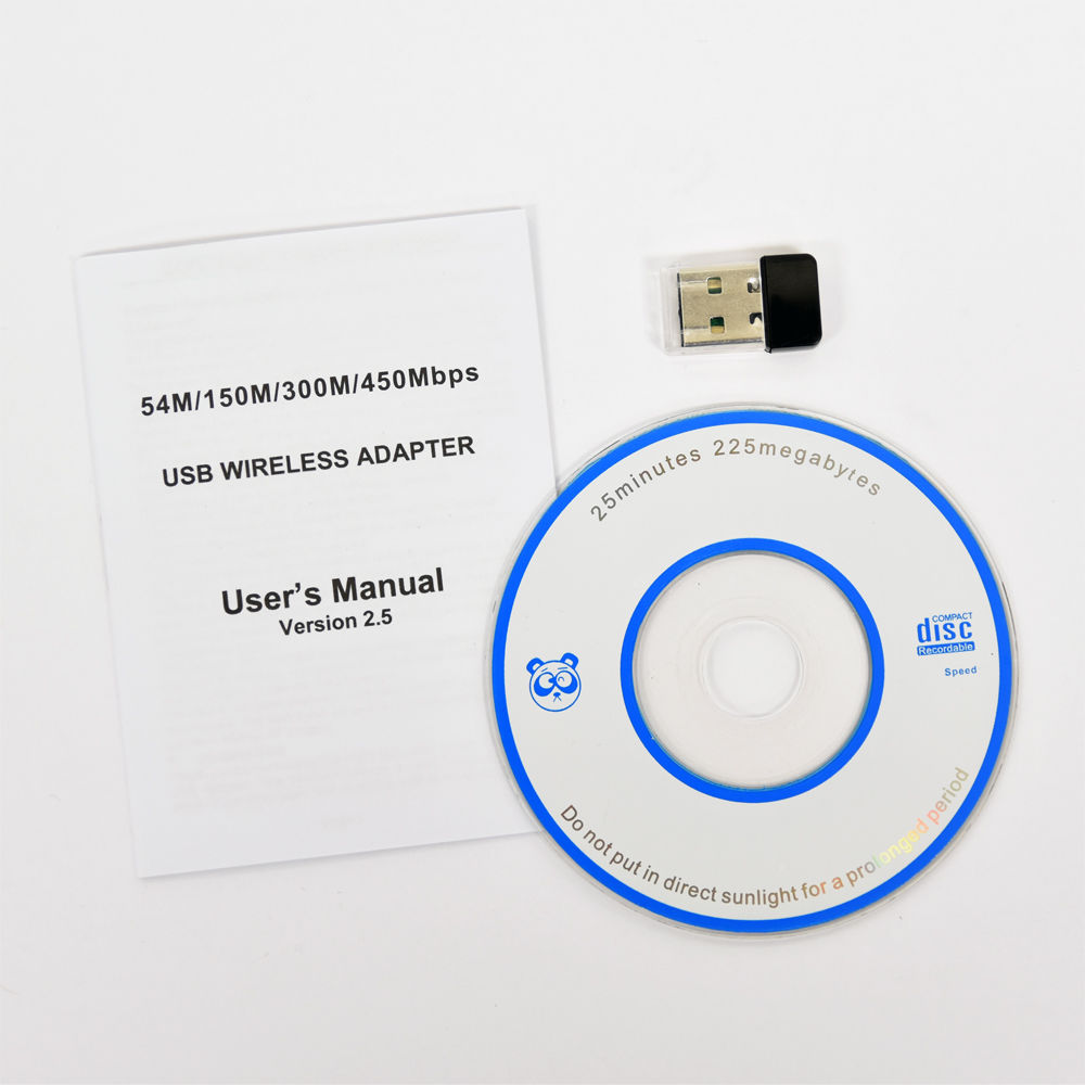 UER Nano USB WiFi Wireless Adapter 150Mbps 802.11b/g/n for PC - Compact WiFi Dongle for Laptop & Desktop, Stable Internet Connection for Gaming, Streaming & Remote Work