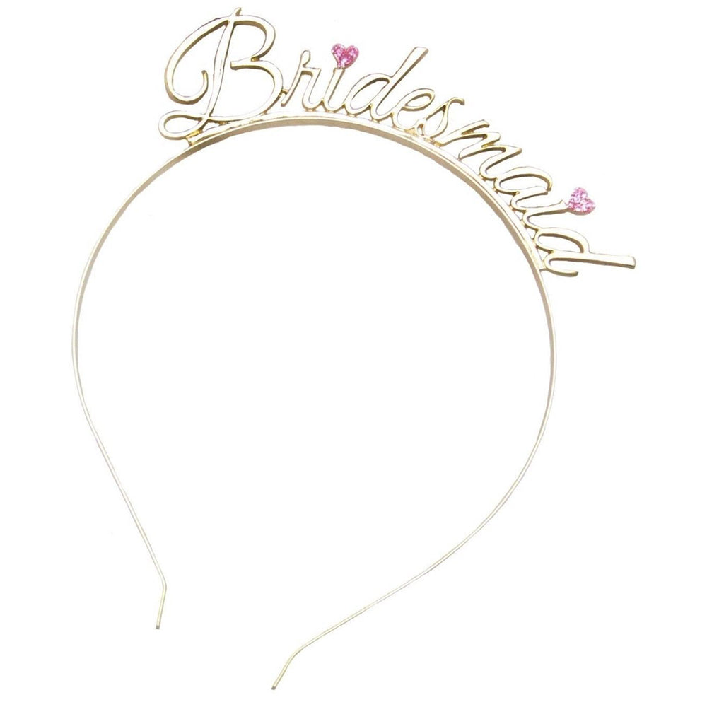 Elegant Bridesmaid Metal Headband - Gold & Silver Hair Accessories for Weddings, Parties & Special Occasions - Perfect for Bridal Shower, Bachelorette & Formal Events