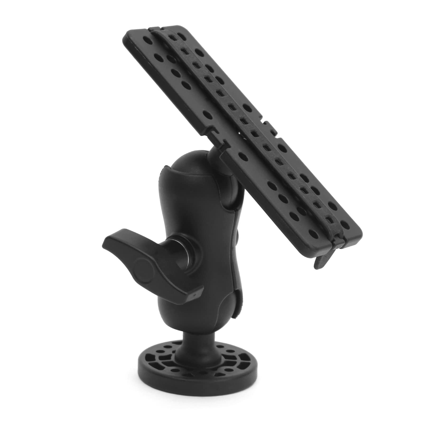 Premium Universal Kayak Accessories - Easy Install Fish Finder Mount, Rotating Bracket & Kayak Holder for Fishfinder Camera (Black) | Perfect for Fishing, Kayaking & Boat Adventures