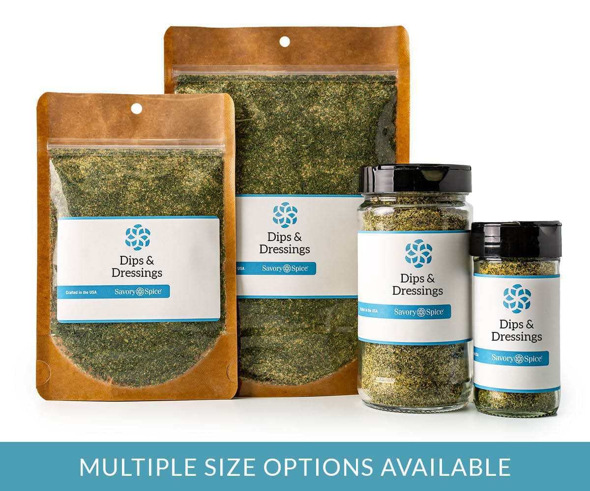 Savory Spice Dill Dip Mix - Premium Dill Seasoning for Vegetables, Bread, Seafood & Chicken (3.1 oz) | Perfect for Parties, Snacks & Cooking | Gluten-Free & All-Natural